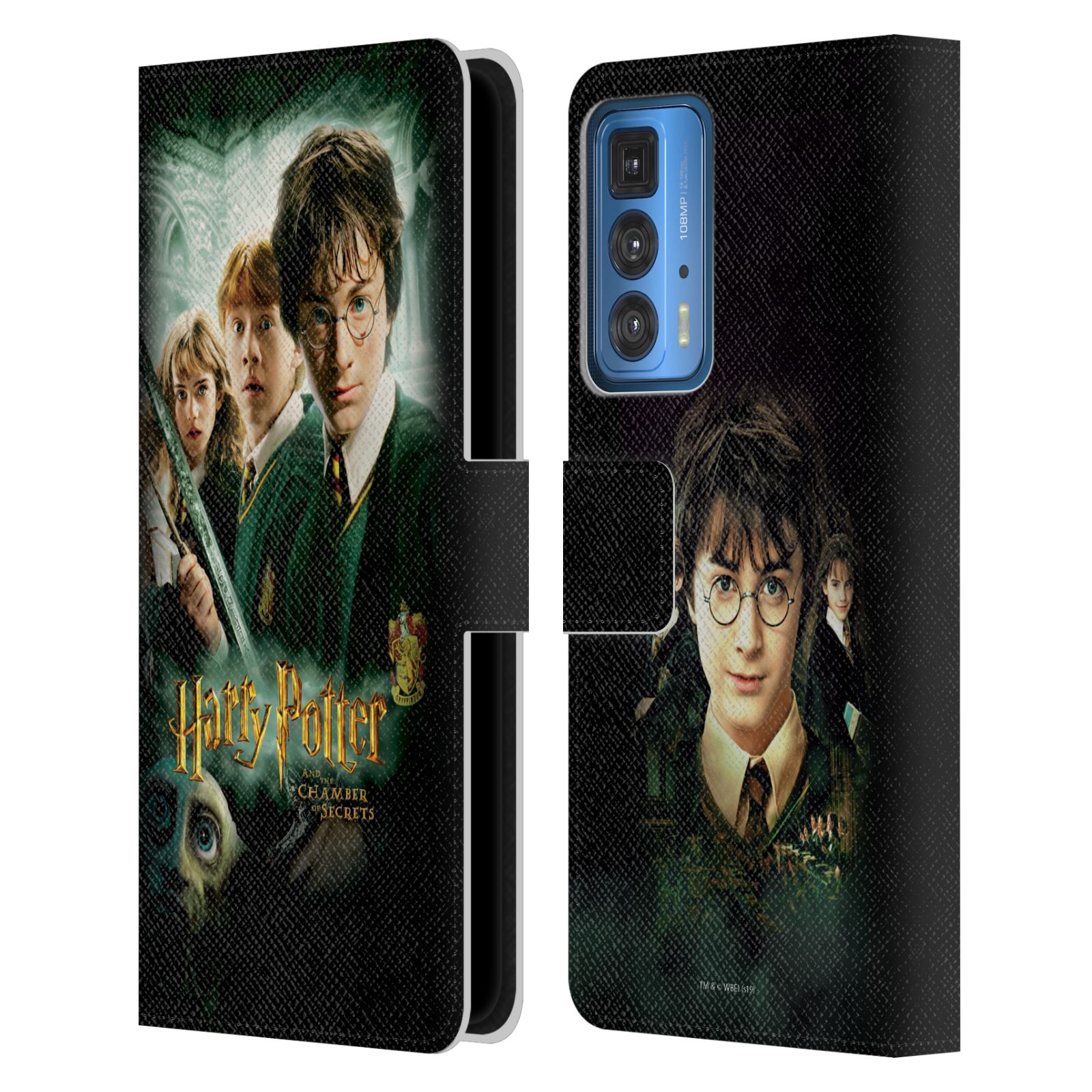 Pouzdro na mobil Motorola EDGE 20 PRO - HEAD CASE - Harry Potter - Tajemná komnata