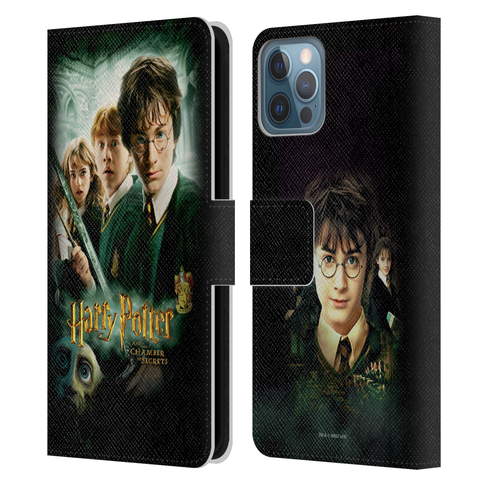 Pouzdro na mobil Apple Iphone 12 / 12 Pro - HEAD CASE - Harry Potter - Tajemná komnata
