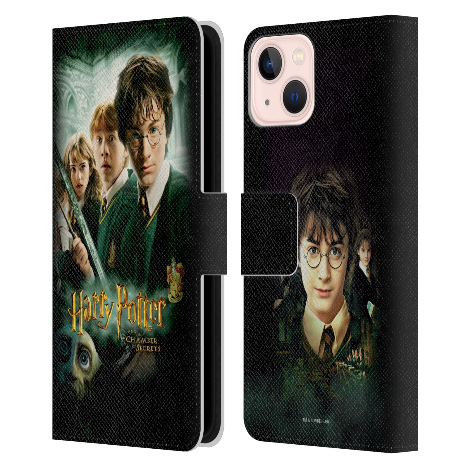 Pouzdro na mobil Apple Iphone 13 - HEAD CASE - Harry Potter - Tajemná komnata