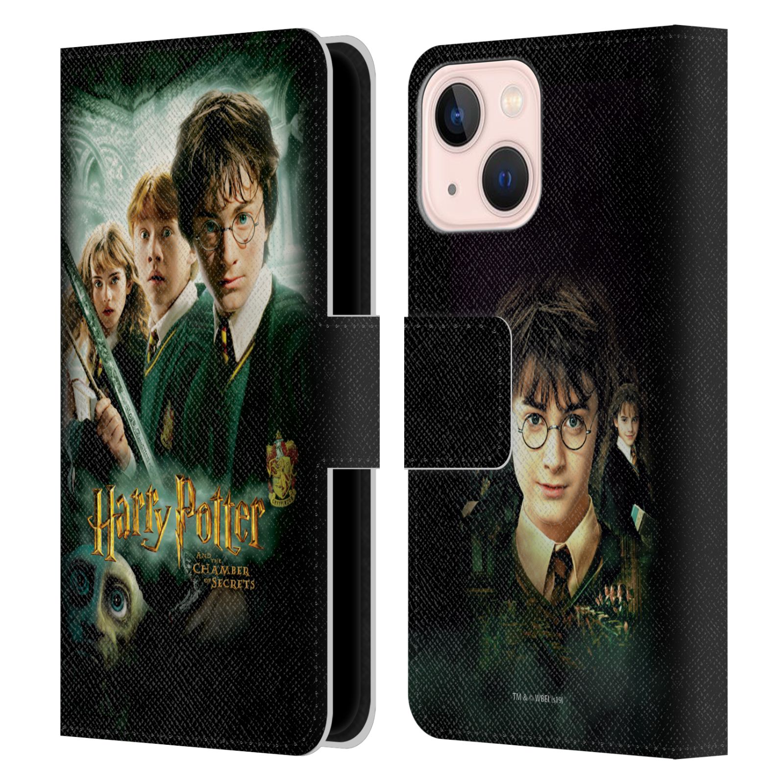 Pouzdro na mobil Apple Iphone 13 MINI - HEAD CASE - Harry Potter - Tajemná komnata