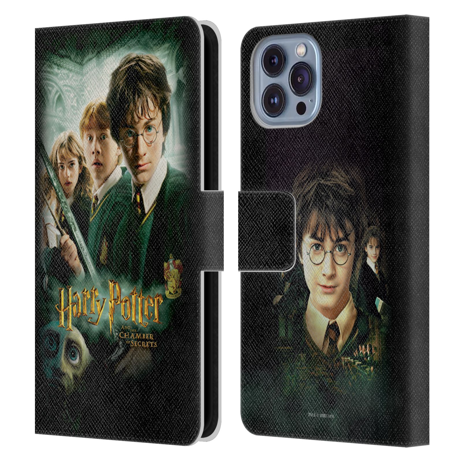 Pouzdro na mobil Apple Iphone 14 - HEAD CASE - Harry Potter - Tajemná komnata