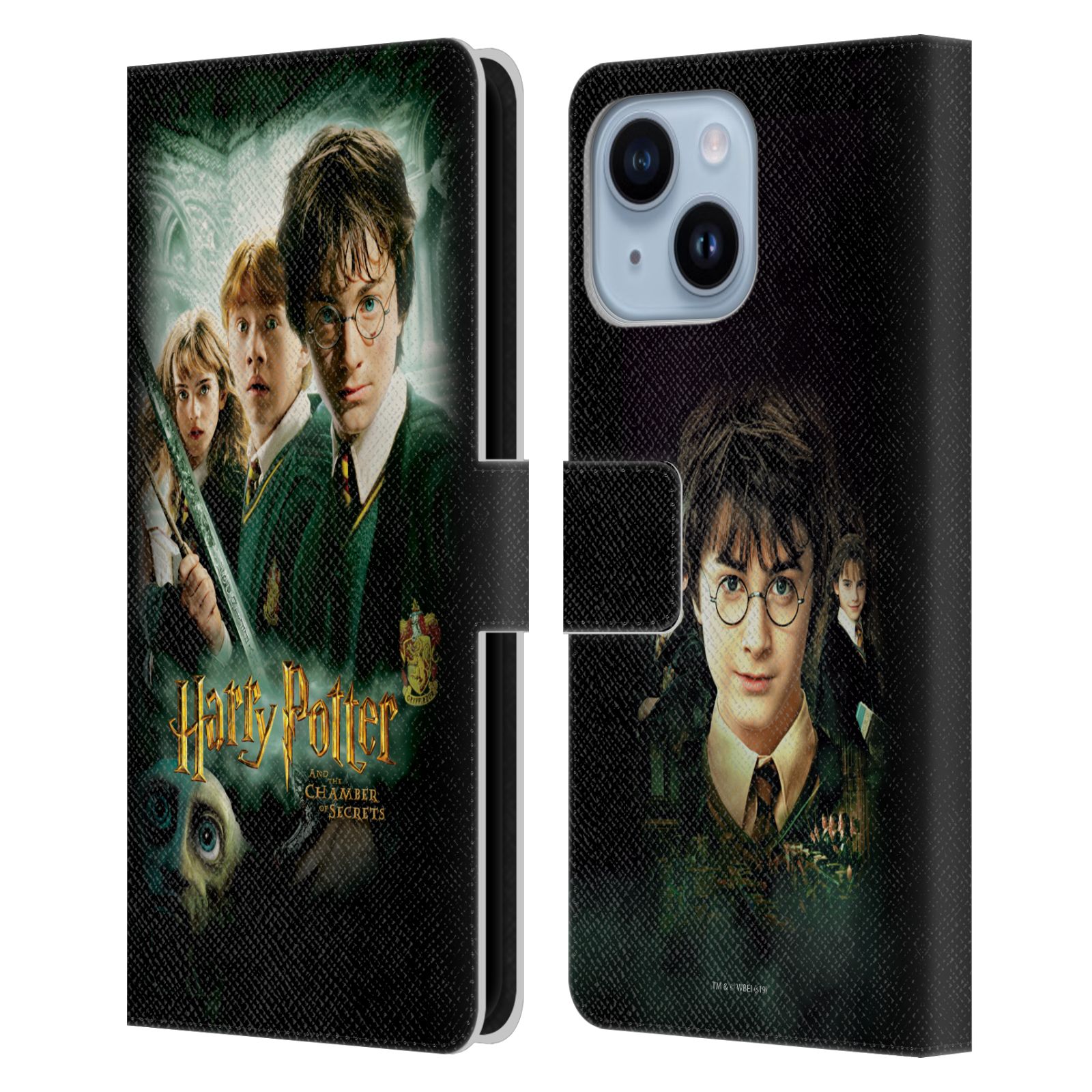 Pouzdro na mobil Apple Iphone 14 PLUS - HEAD CASE - Harry Potter - Tajemná komnata