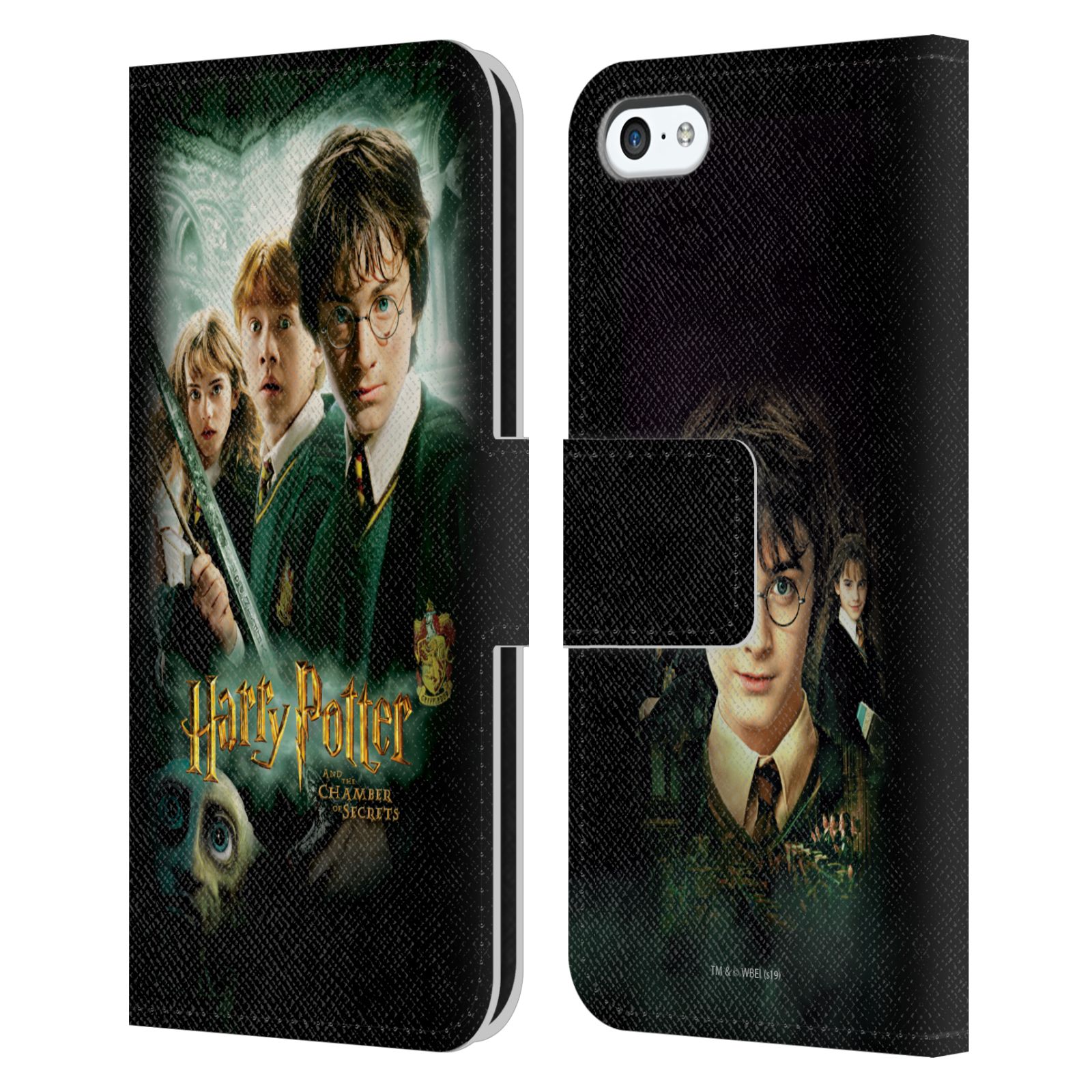 Pouzdro na mobil Apple Iphone 5C - HEAD CASE - Harry Potter - Tajemná komnata
