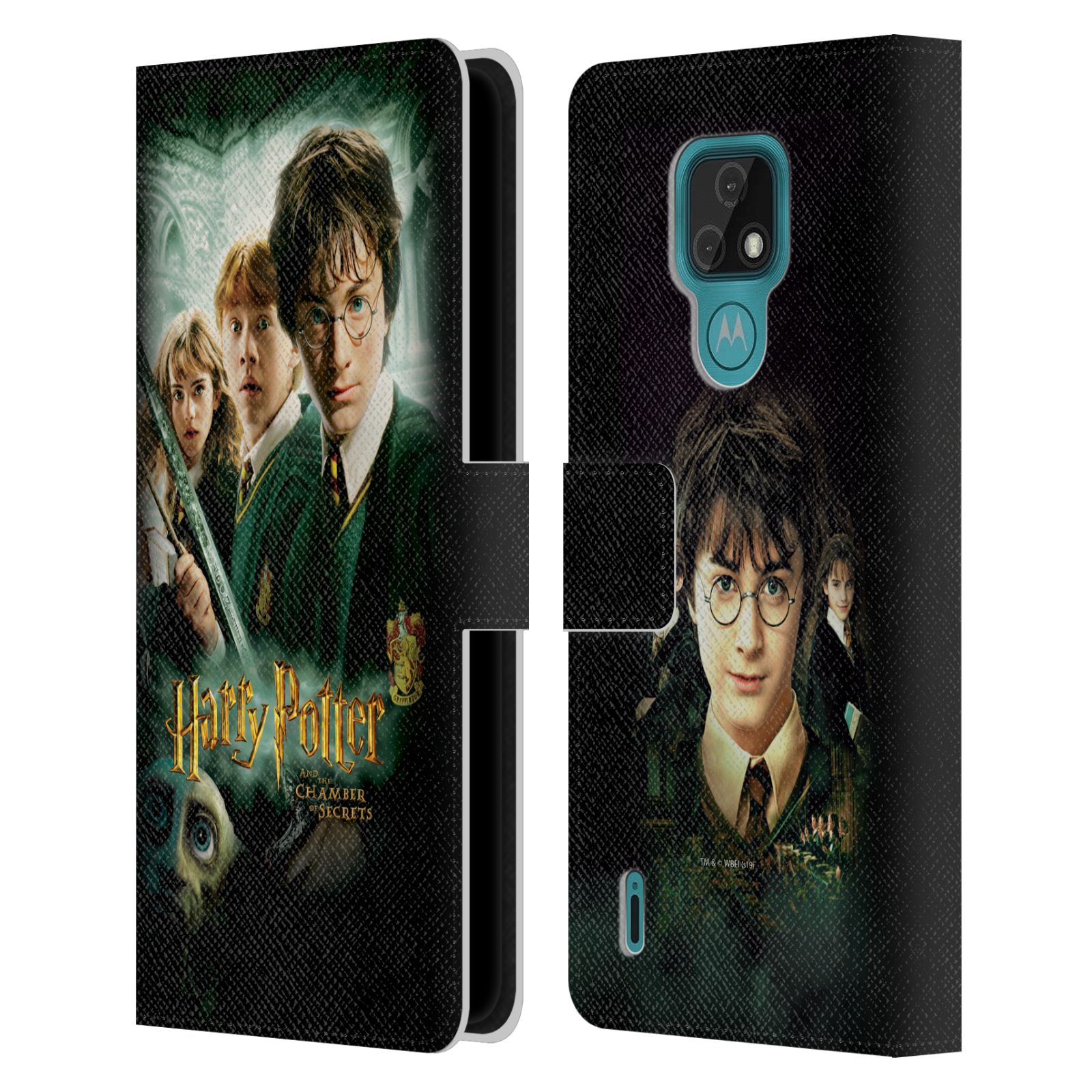 Pouzdro na mobil Motorola Moto E7 - HEAD CASE - Harry Potter - Tajemná komnata
