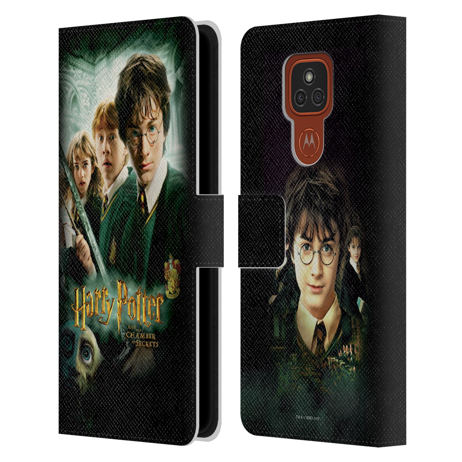 Pouzdro na mobil Motorola Moto E7 Plus - HEAD CASE - Harry Potter - Tajemná komnata