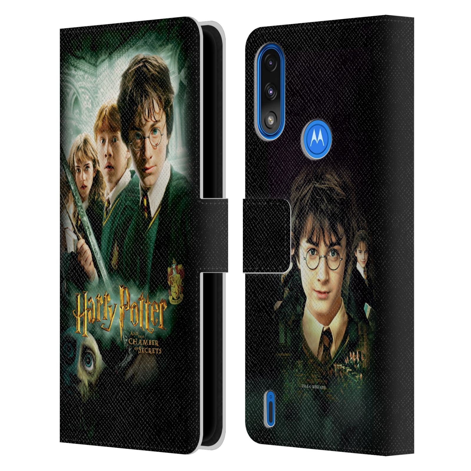Pouzdro na mobil Motorola Moto E7 POWER - HEAD CASE - Harry Potter - Tajemná komnata