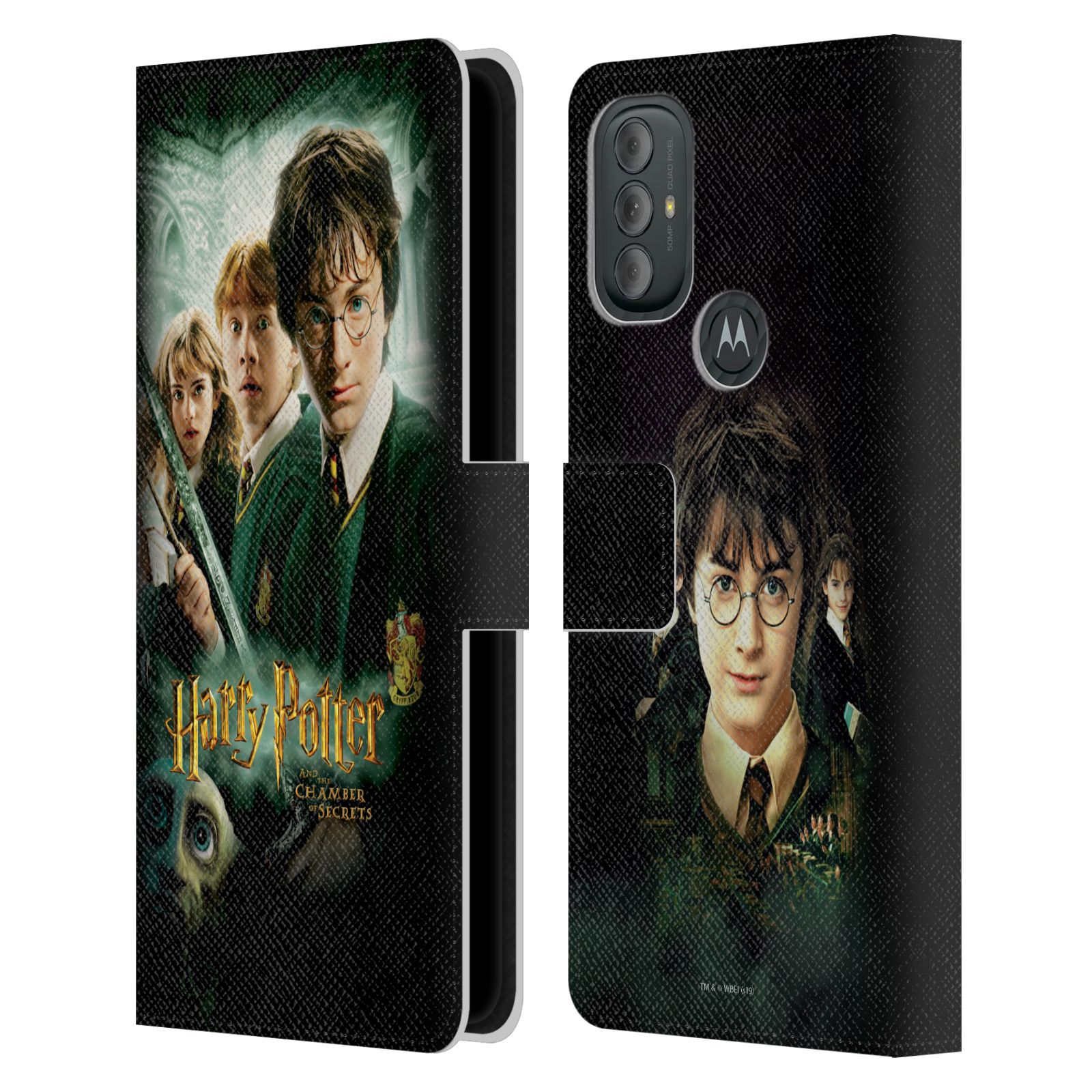 Pouzdro na mobil Motorola Moto G10 / G30 - HEAD CASE - Harry Potter - Tajemná komnata
