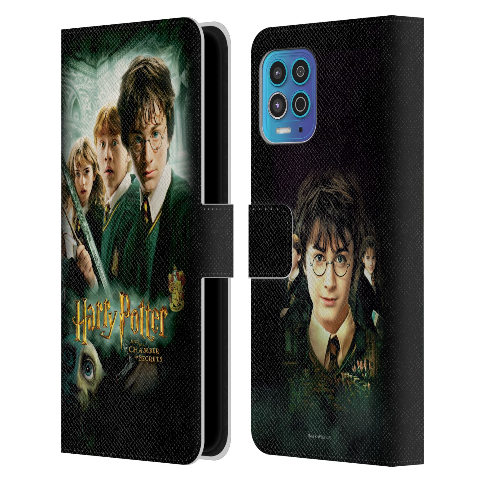 Pouzdro na mobil Motorola Moto G100 - HEAD CASE - Harry Potter - Tajemná komnata