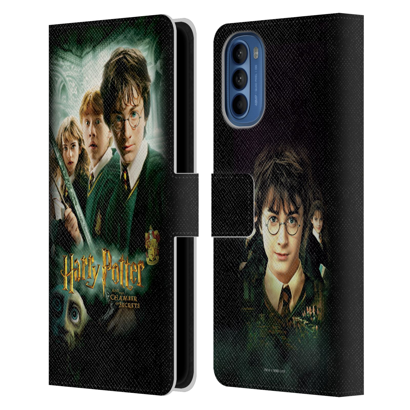 Pouzdro na mobil Motorola Moto G41 - HEAD CASE - Harry Potter - Tajemná komnata