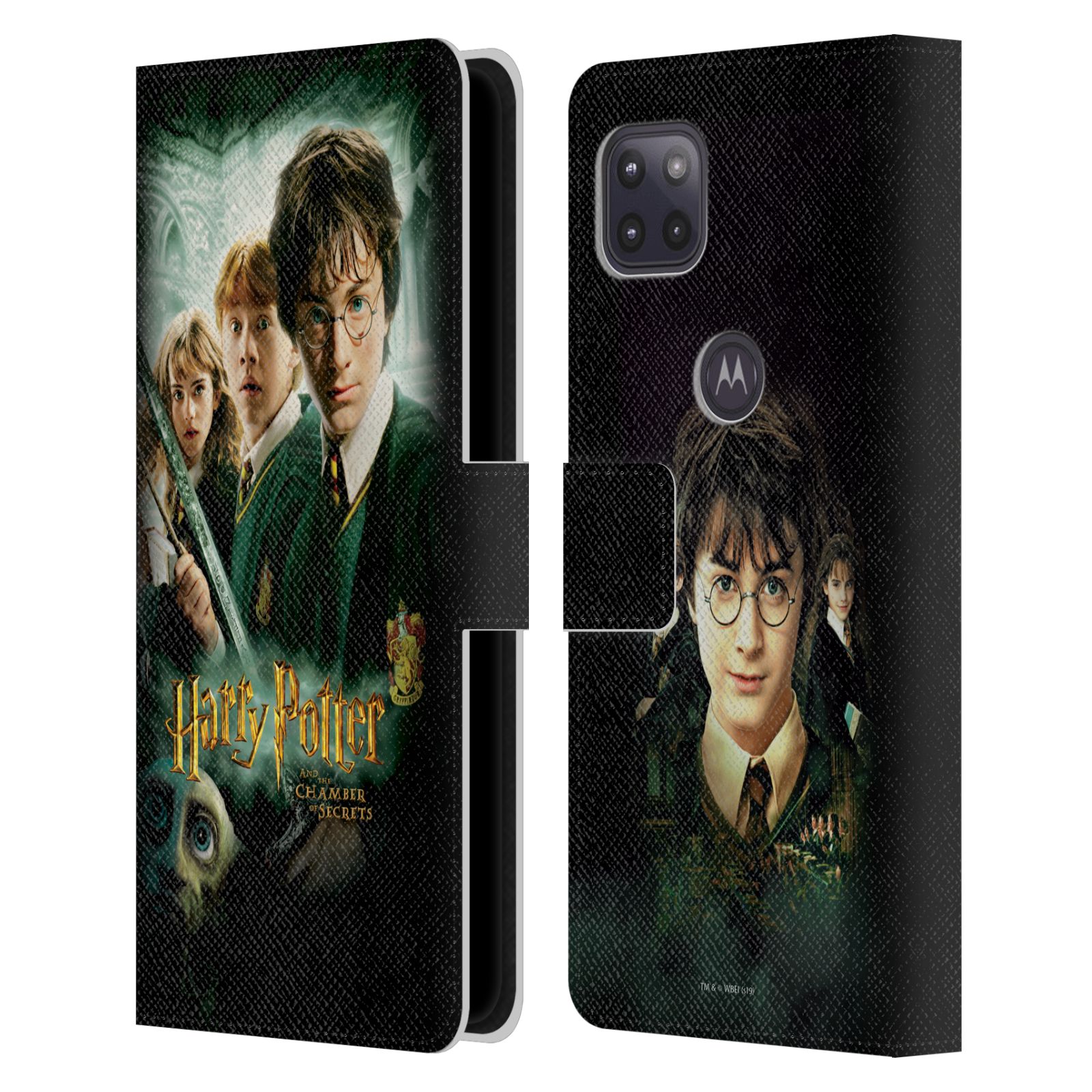 Pouzdro na mobil Motorola Moto G 5G - HEAD CASE - Harry Potter - Tajemná komnata