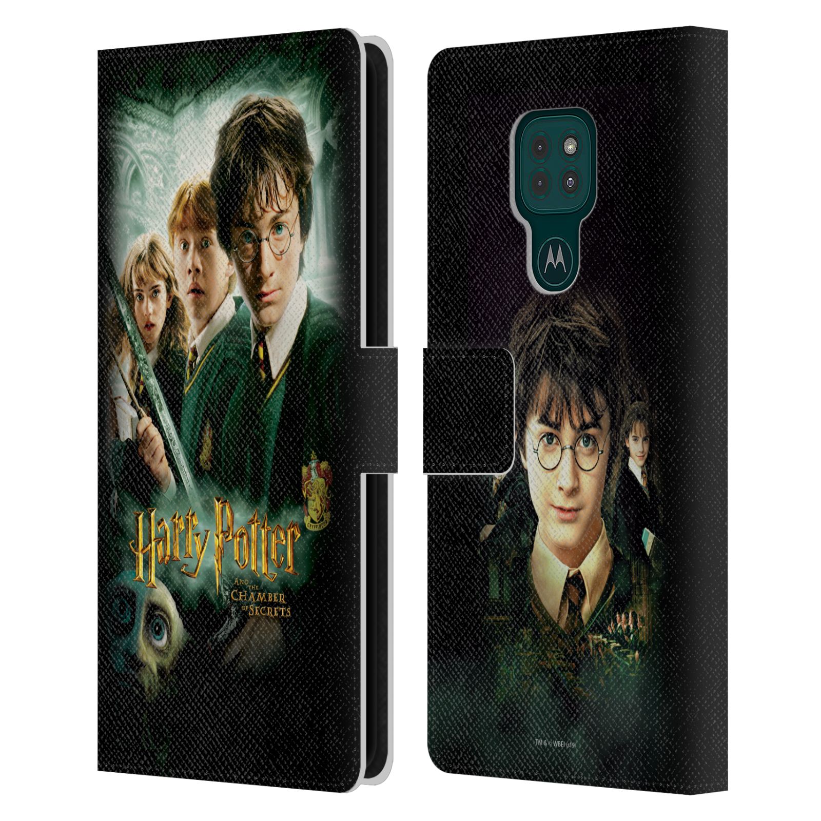 Pouzdro na mobil Motorola Moto G9 PLAY - HEAD CASE - Harry Potter - Tajemná komnata