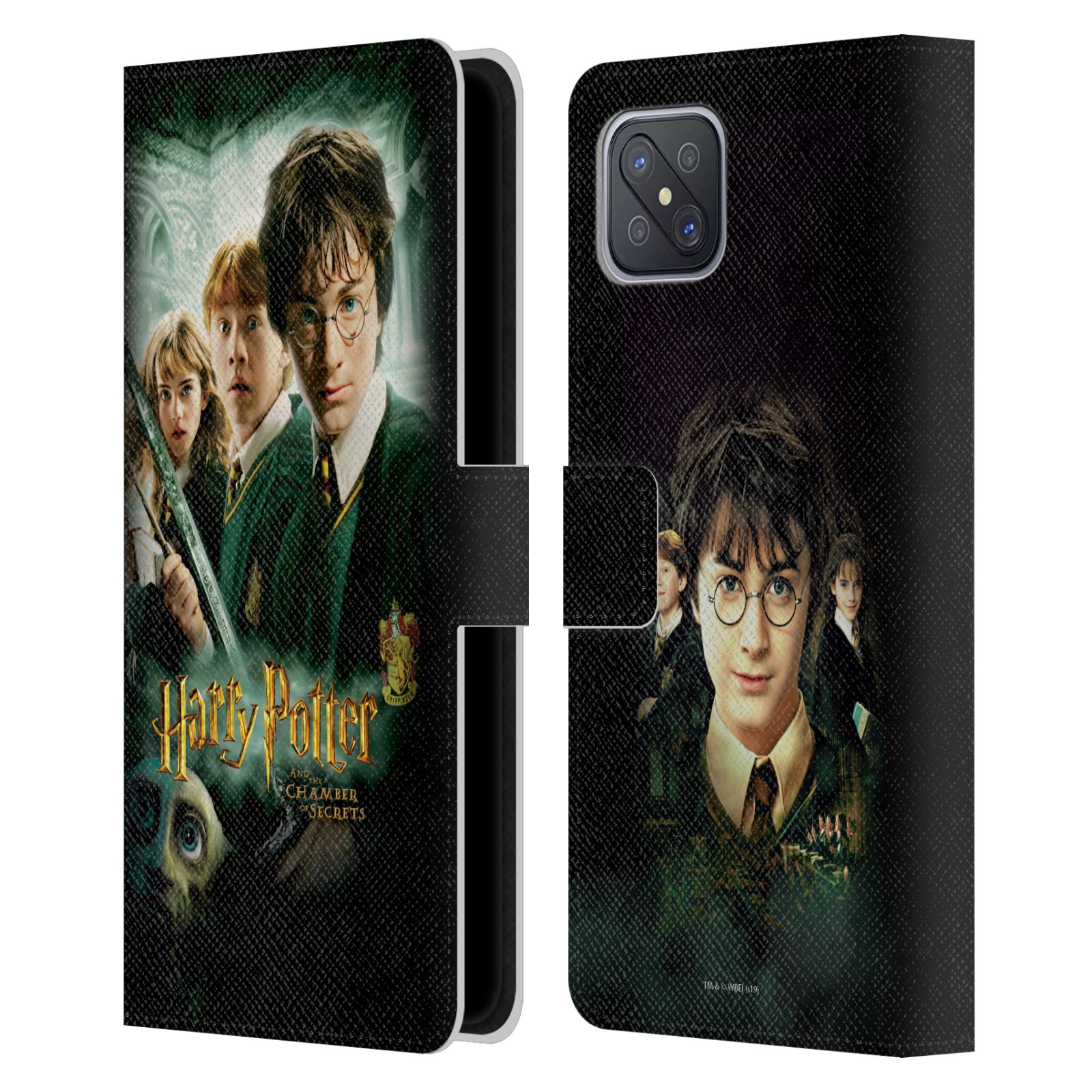 Pouzdro na mobil Oppo A92s - HEAD CASE - Harry Potter - Tajemná komnata