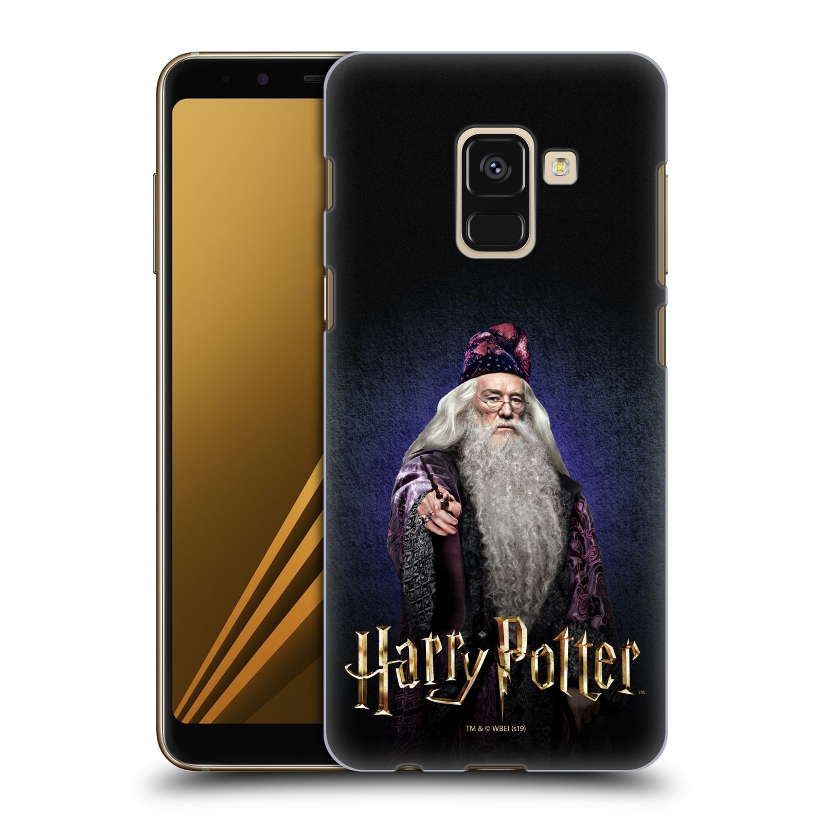 Pouzdro na mobil Samsung Galaxy A8+ 2018, A8 PLUS 2018 - HEAD CASE - Albus Brumbál