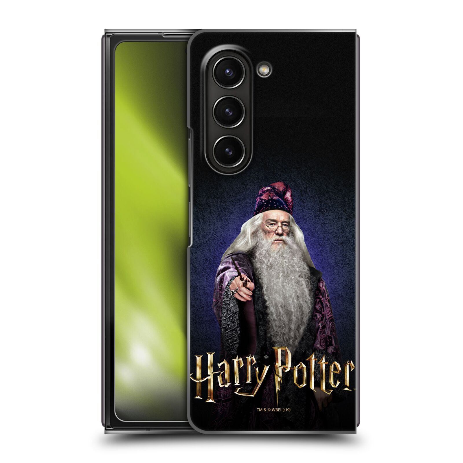Plastový obal HEAD CASE na mobil Samsung Galaxy Z Fold 5  Harry Potter - Albus Brumbál školní foto