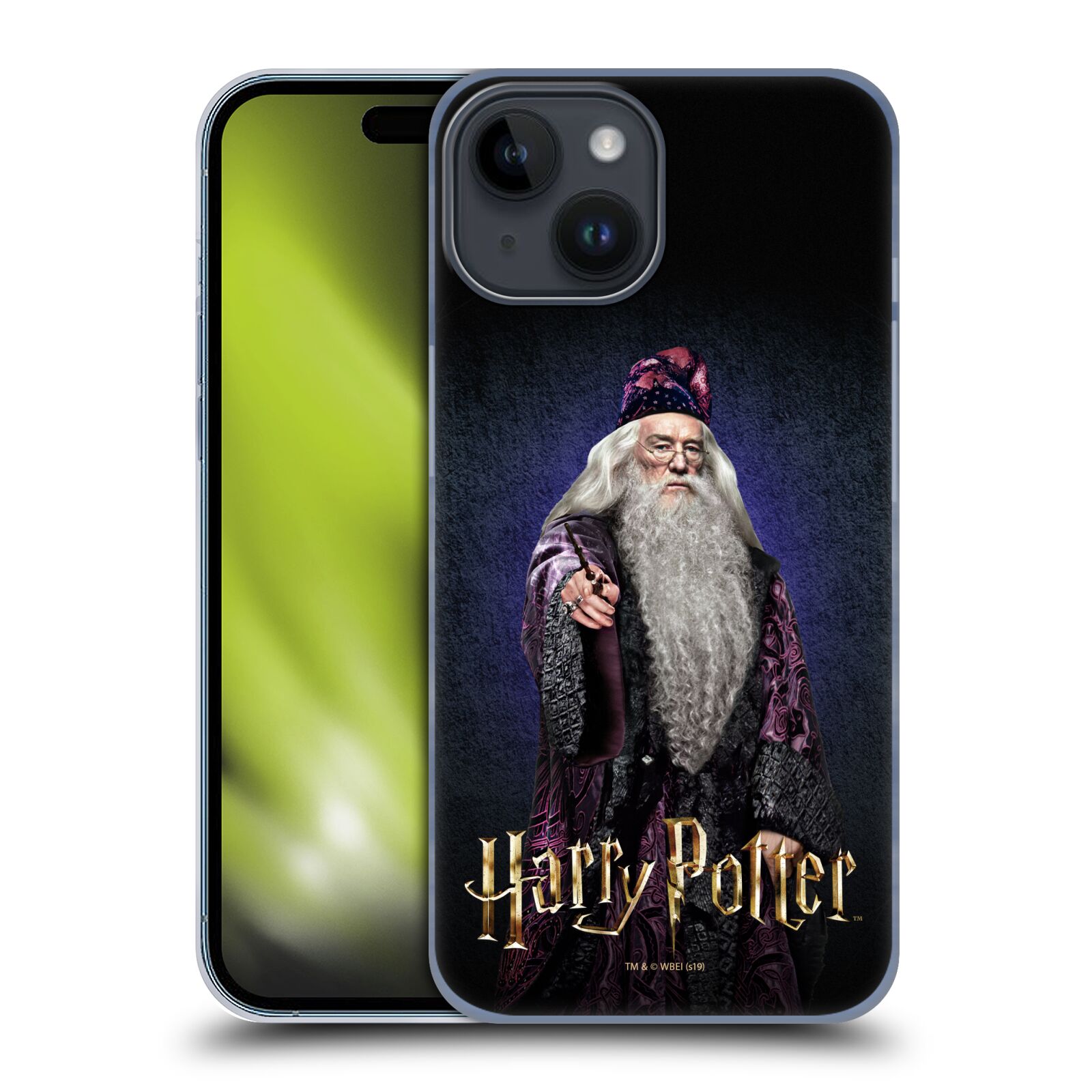 Plastový obal HEAD CASE na mobil Apple Iphone 15  Harry Potter - Albus Brumbál školní foto
