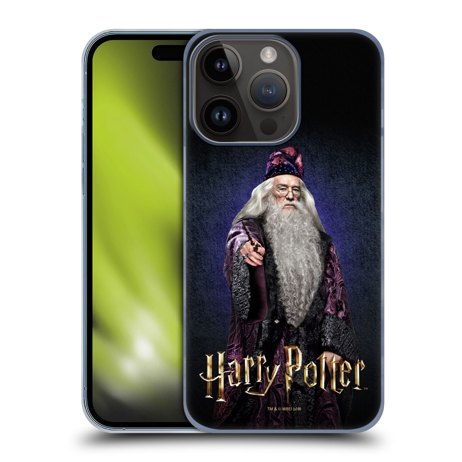 Plastový obal HEAD CASE na mobil Apple Iphone 15 Pro  Harry Potter - Albus Brumbál školní foto