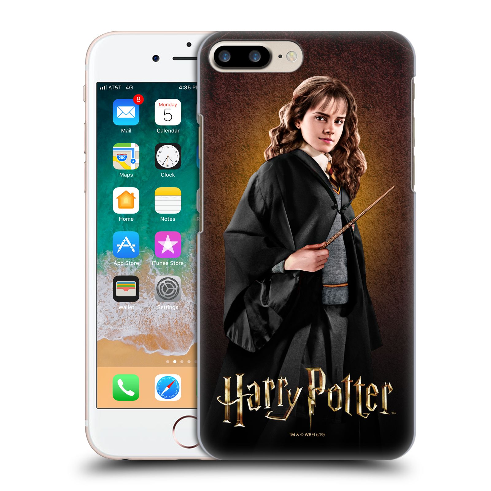 Pouzdro na mobil Apple Iphone 7/8 PLUS - HEAD CASE - Hermiona Grangerová