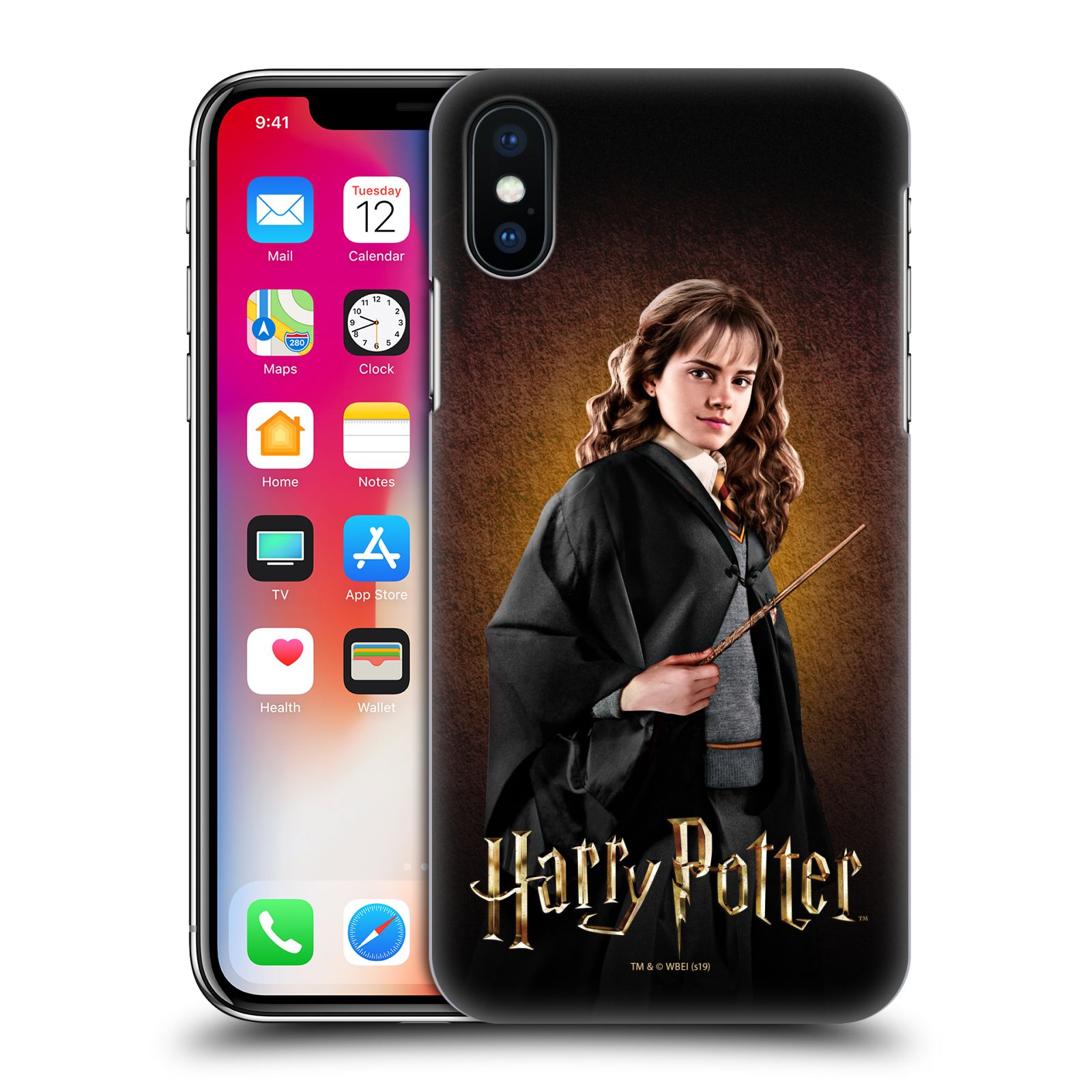 Pouzdro na mobil Apple Iphone X/XS - HEAD CASE - Hermiona Grangerová