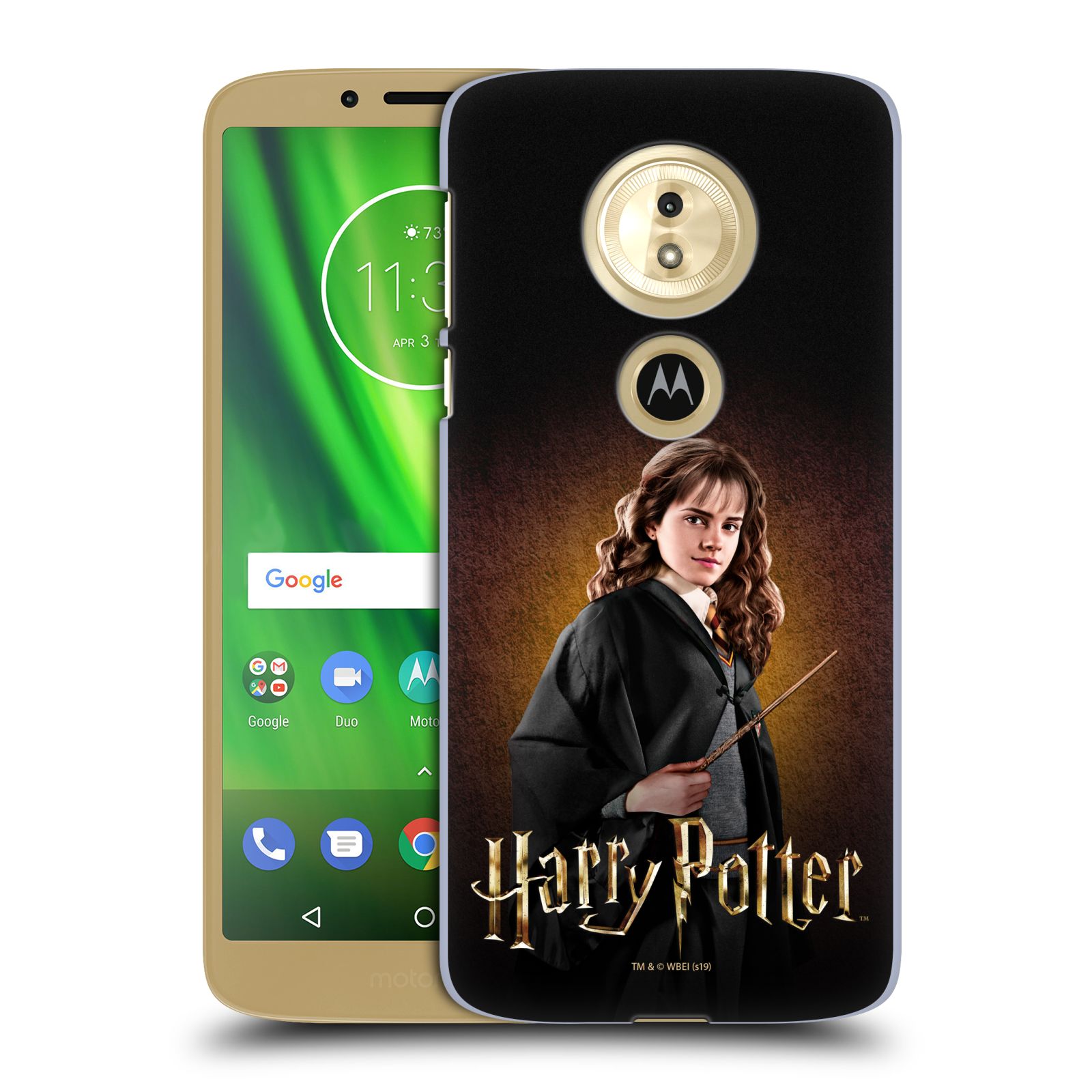 Pouzdro na mobil Motorola Moto E5 - HEAD CASE - Hermiona Grangerová