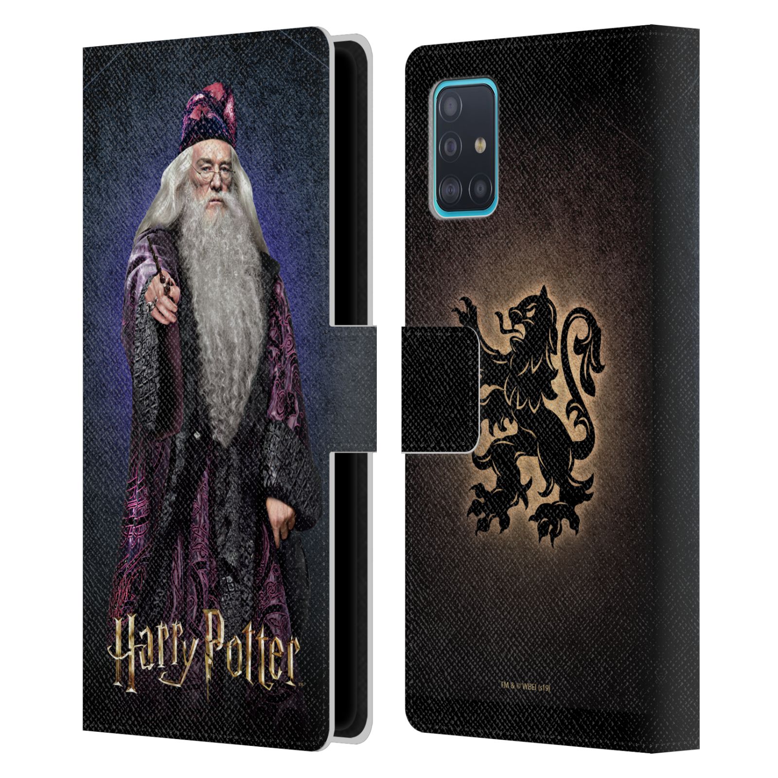 Pouzdro na mobil Samsung Galaxy A51 - HEAD CASE - Harry Potter - Albus Brumbál
