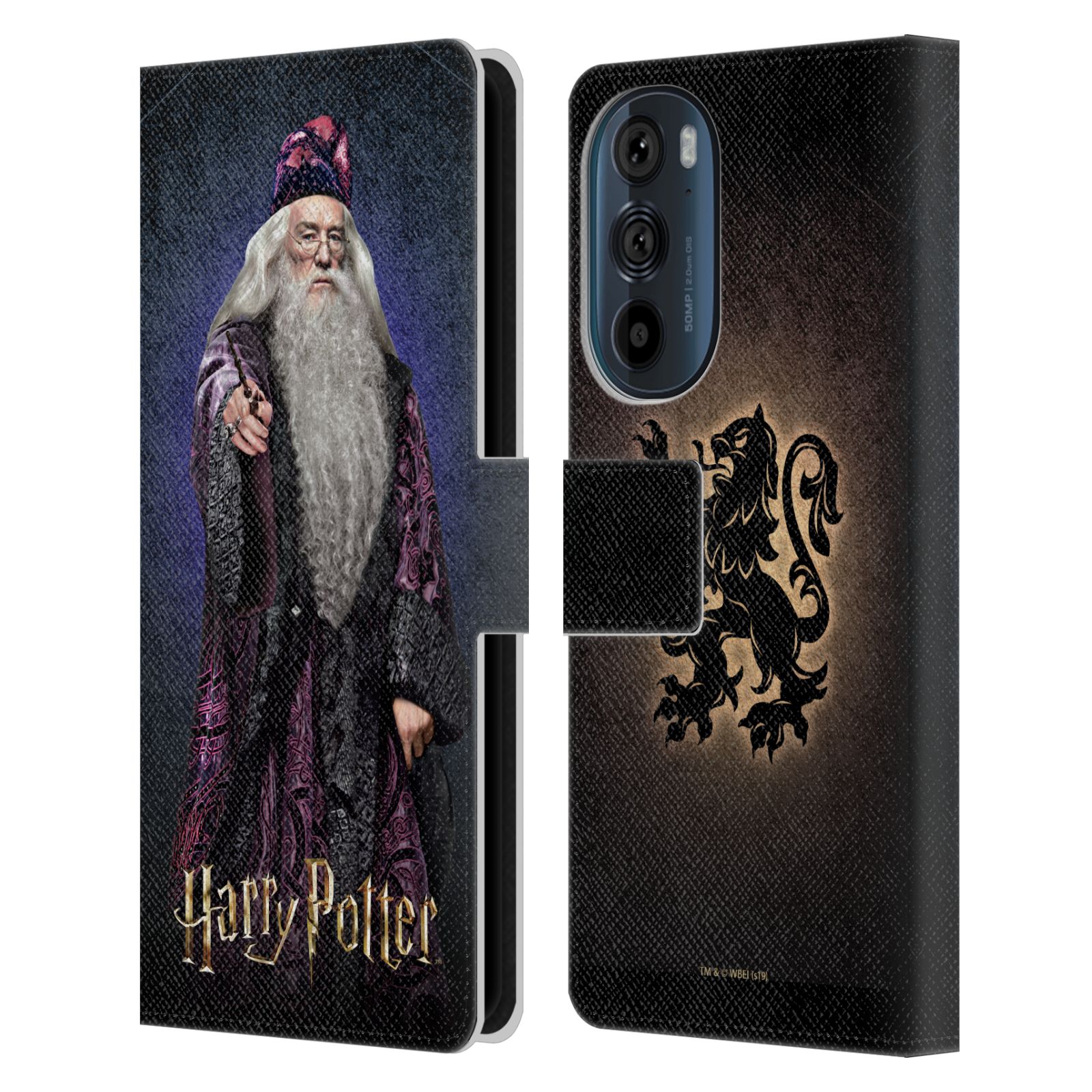 Pouzdro na mobil Motorola EDGE 30 - HEAD CASE - Harry Potter - Albus Brumbál