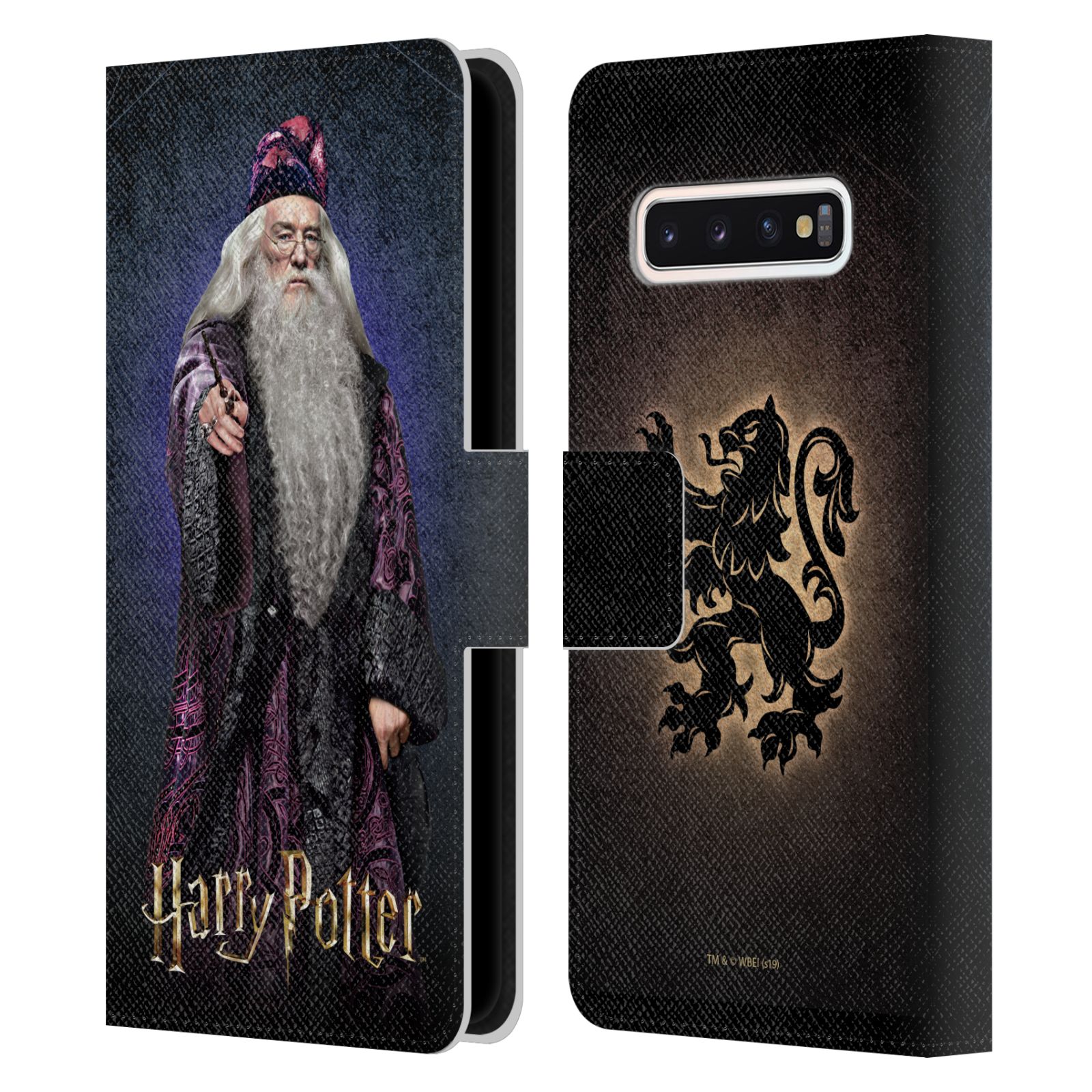Pouzdro na mobil Samsung Galaxy S10 - HEAD CASE - Harry Potter - Albus Brumbál