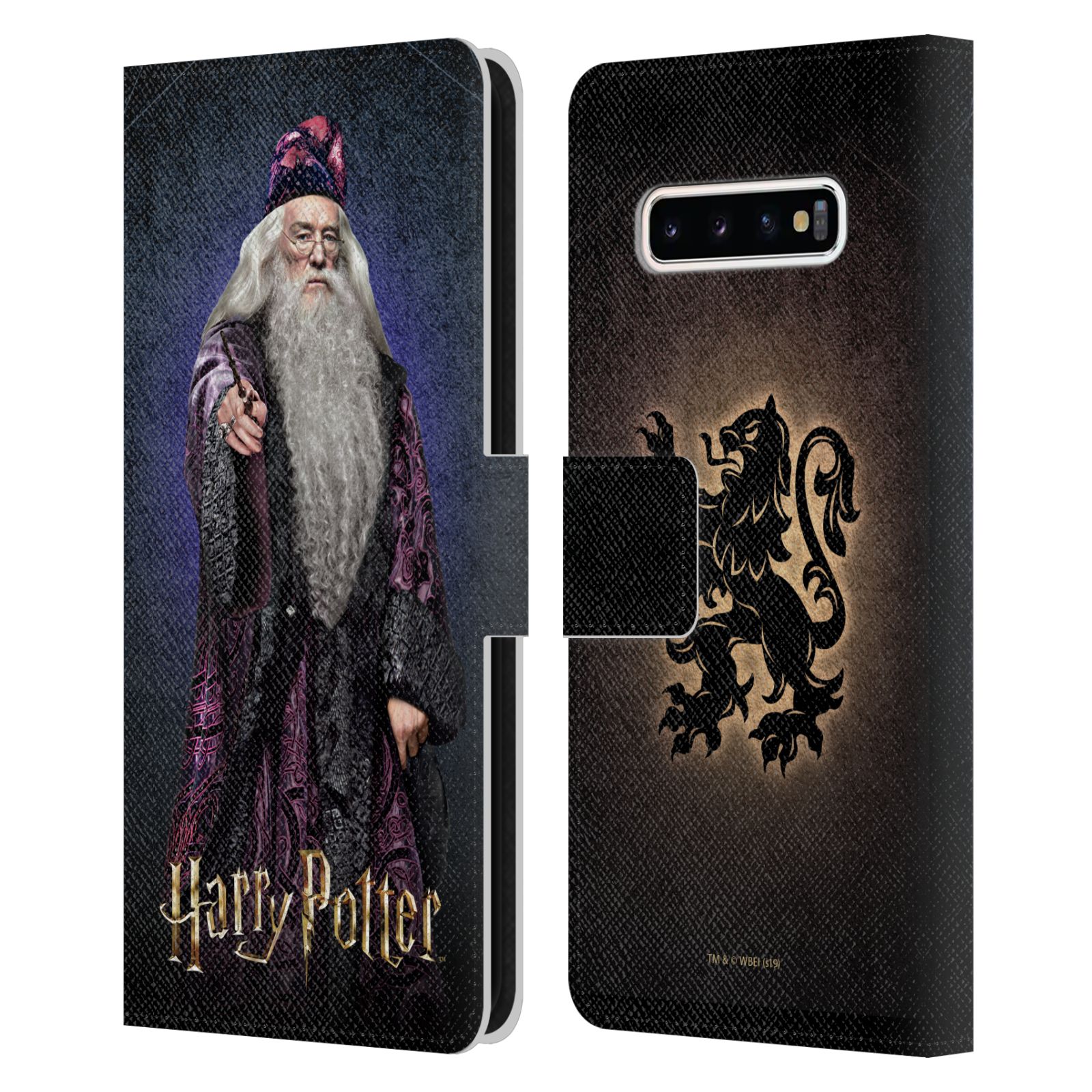 Pouzdro na mobil Samsung Galaxy S10+ - HEAD CASE - Harry Potter - Albus Brumbál