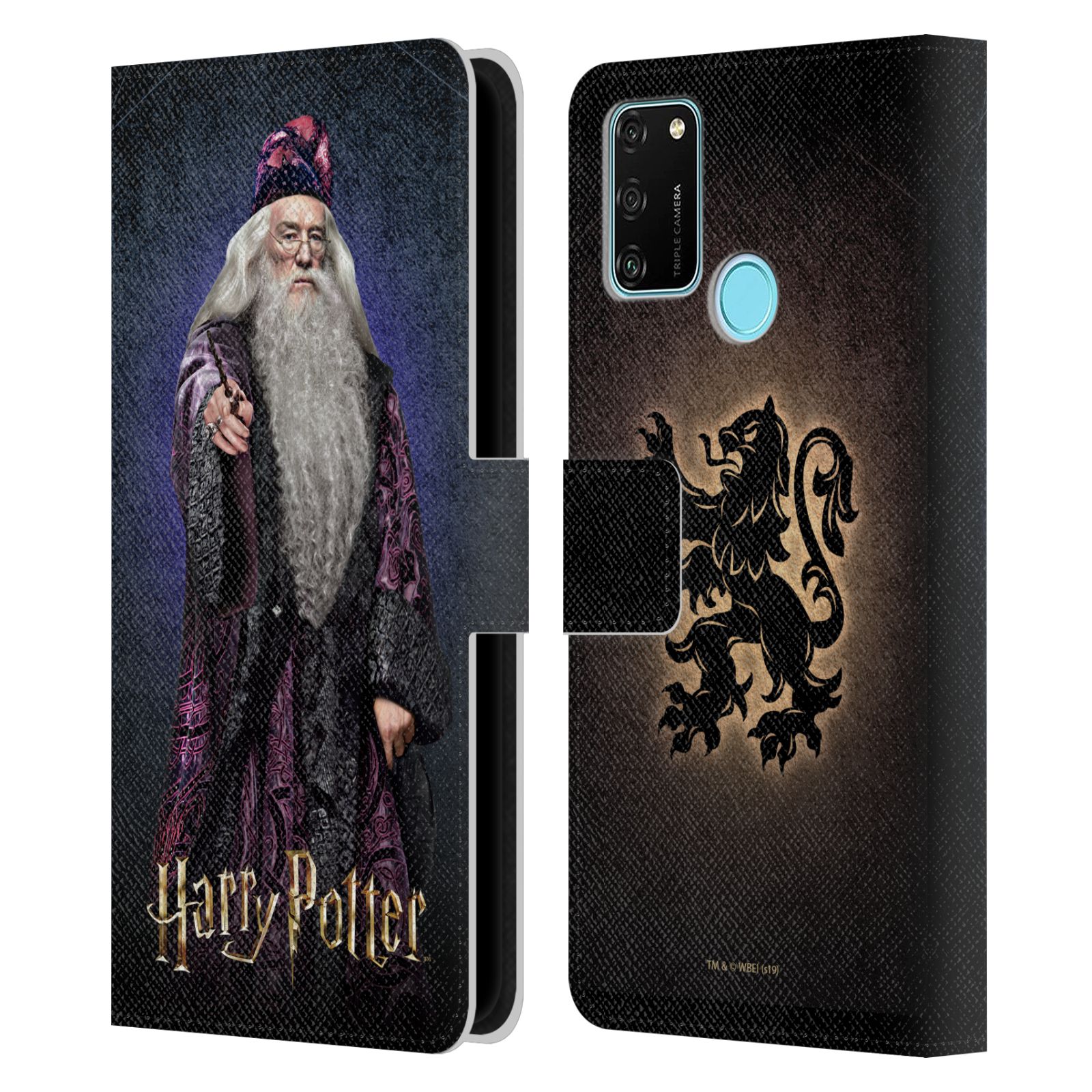 Pouzdro na mobil Honor 9A - HEAD CASE - Harry Potter - Albus Brumbál