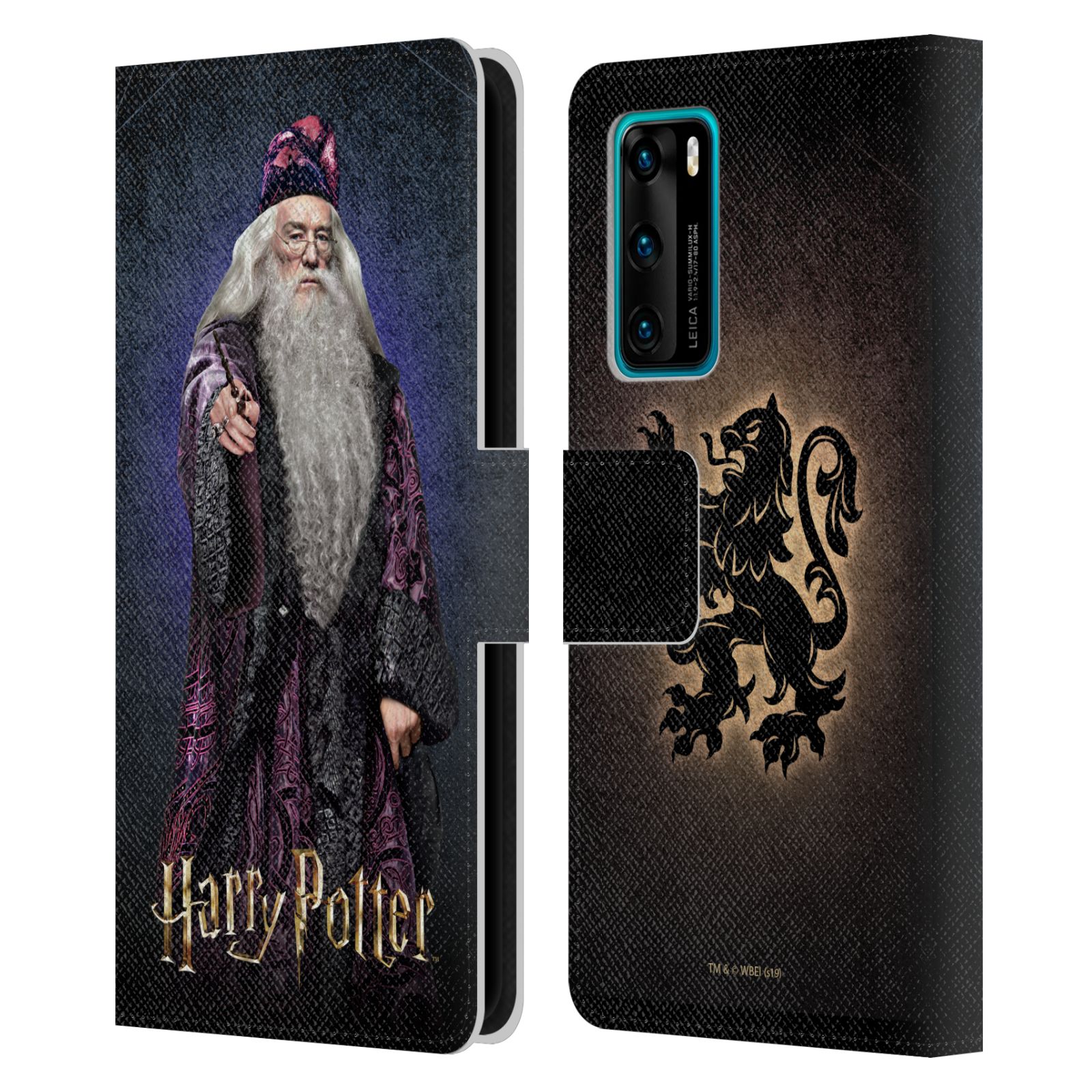 Pouzdro na mobil Huawei P40 - HEAD CASE - Harry Potter - Albus Brumbál
