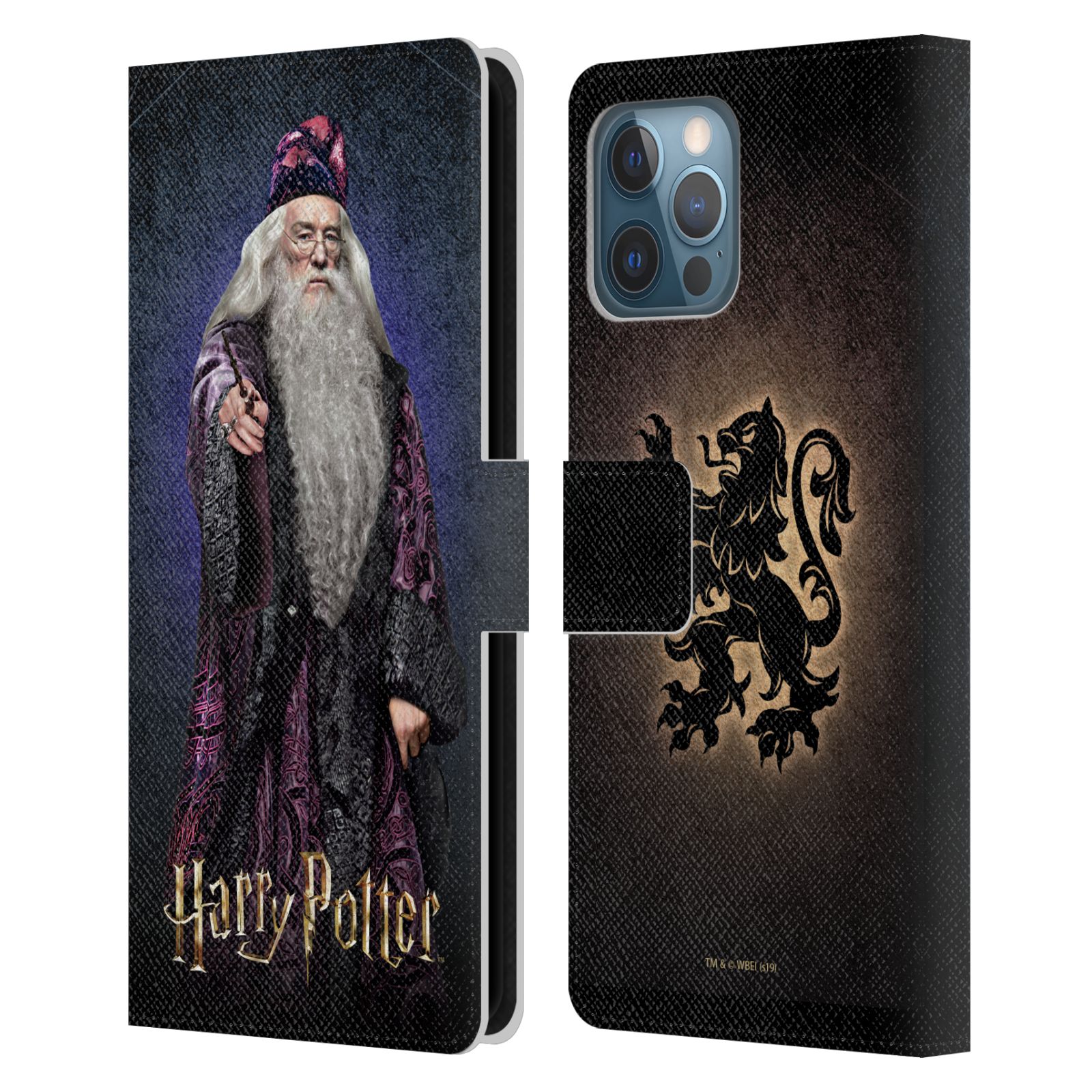 Pouzdro na mobil Apple Iphone 12 Pro Max - HEAD CASE - Harry Potter - Albus Brumbál