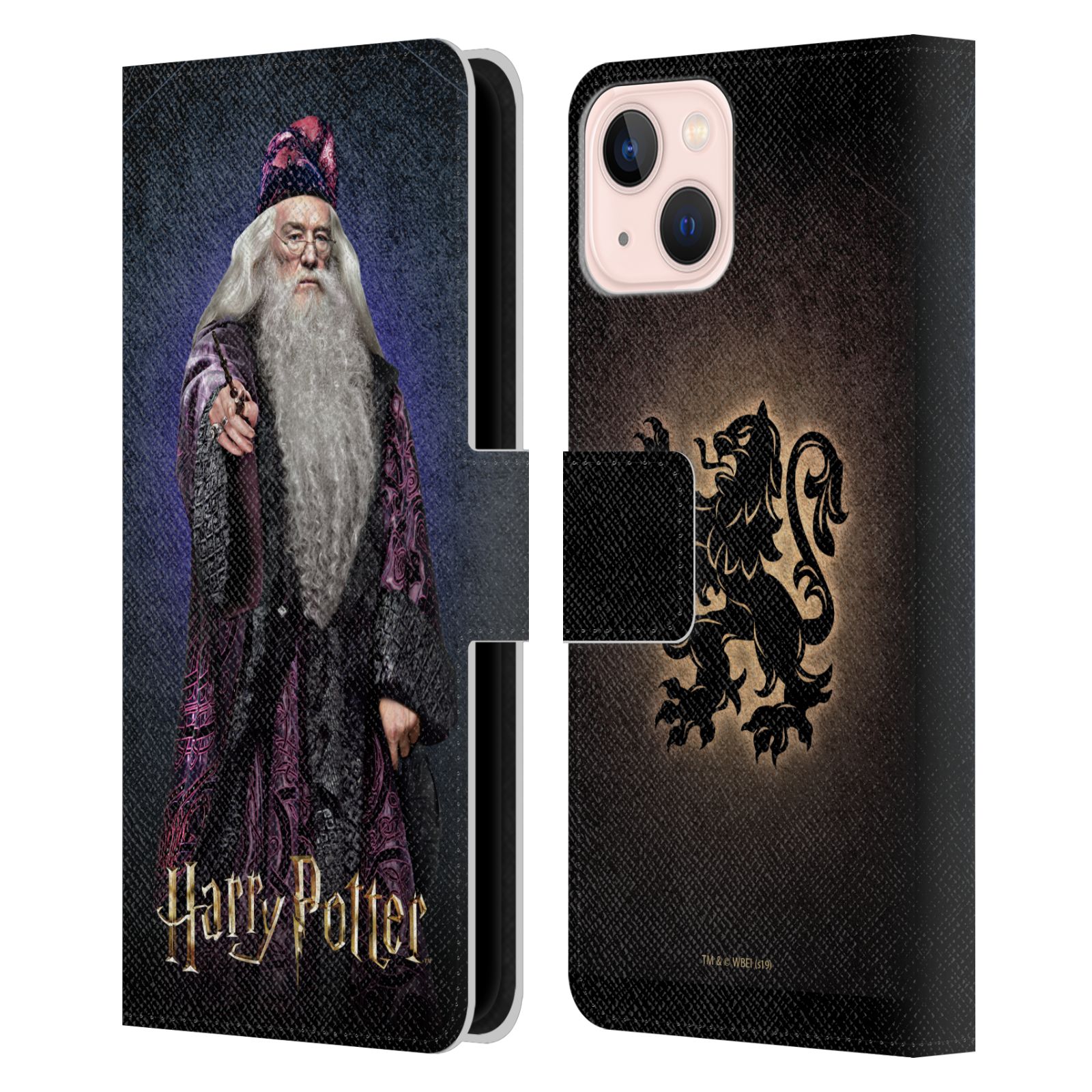 Pouzdro na mobil Apple Iphone 13 - HEAD CASE - Harry Potter - Albus Brumbál