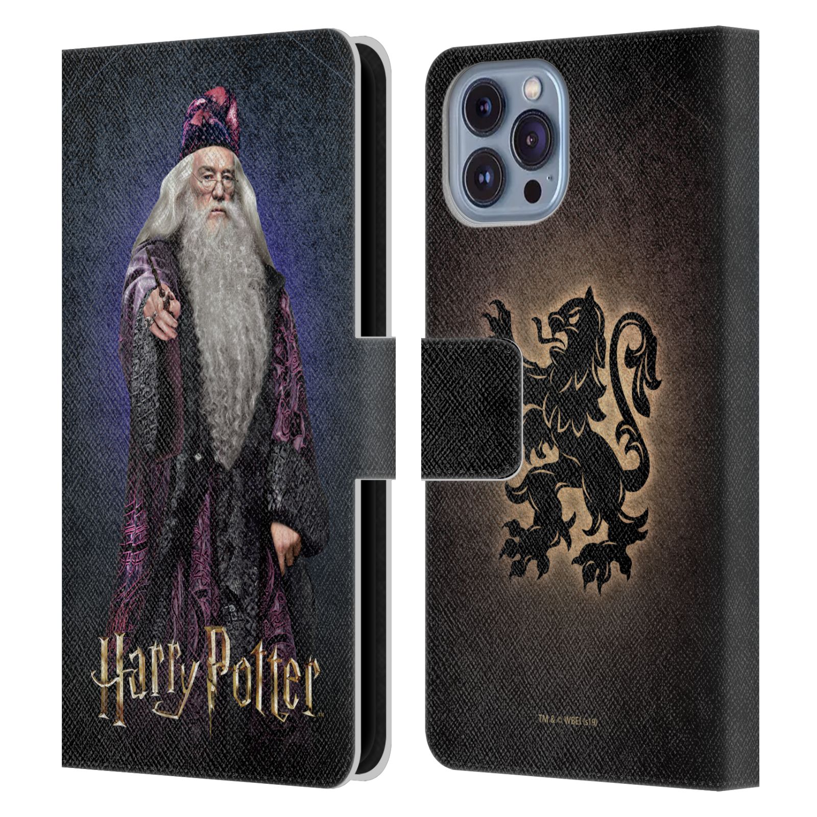 Pouzdro na mobil Apple Iphone 14 - HEAD CASE - Harry Potter - Albus Brumbál