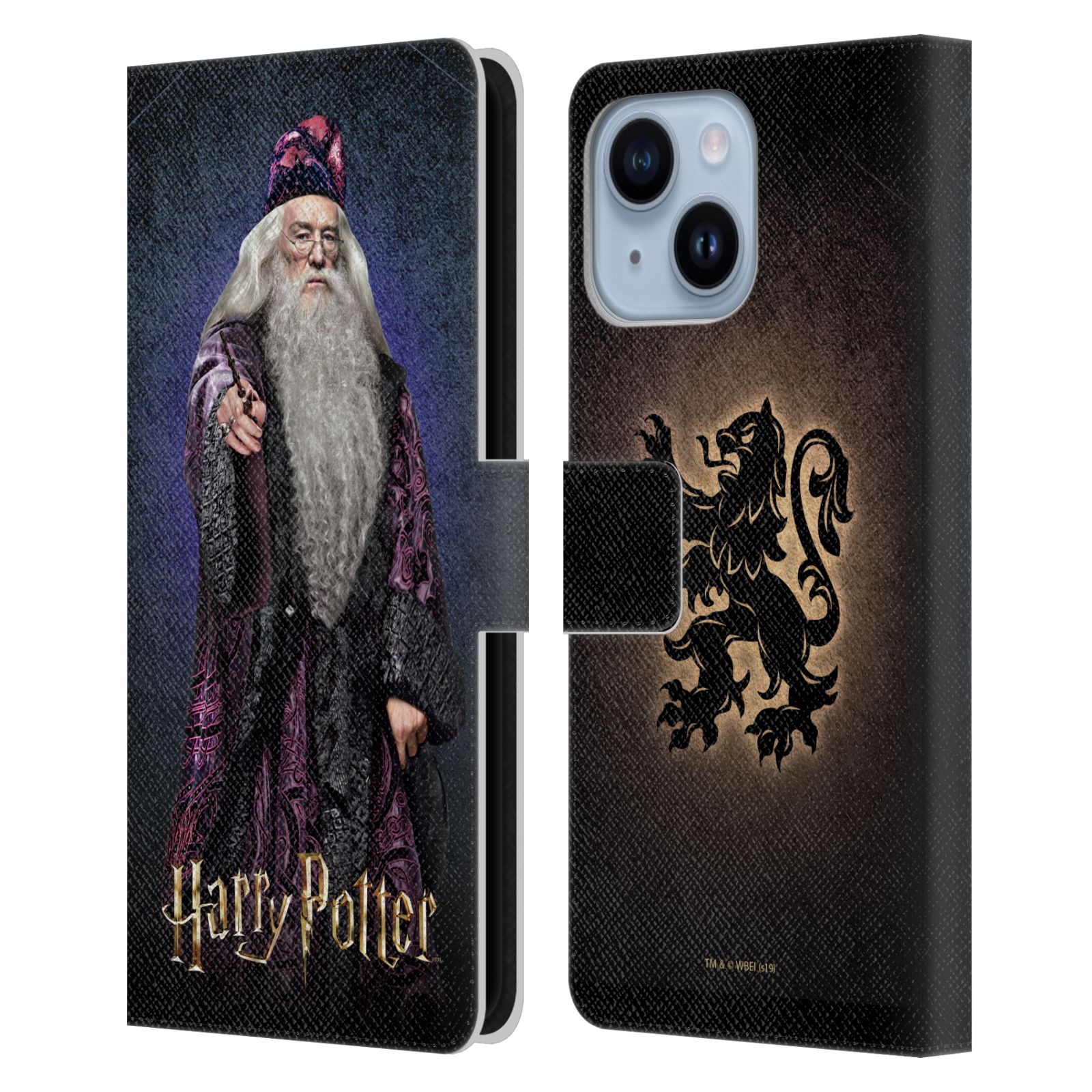 Pouzdro na mobil Apple Iphone 14 PLUS - HEAD CASE - Harry Potter - Albus Brumbál