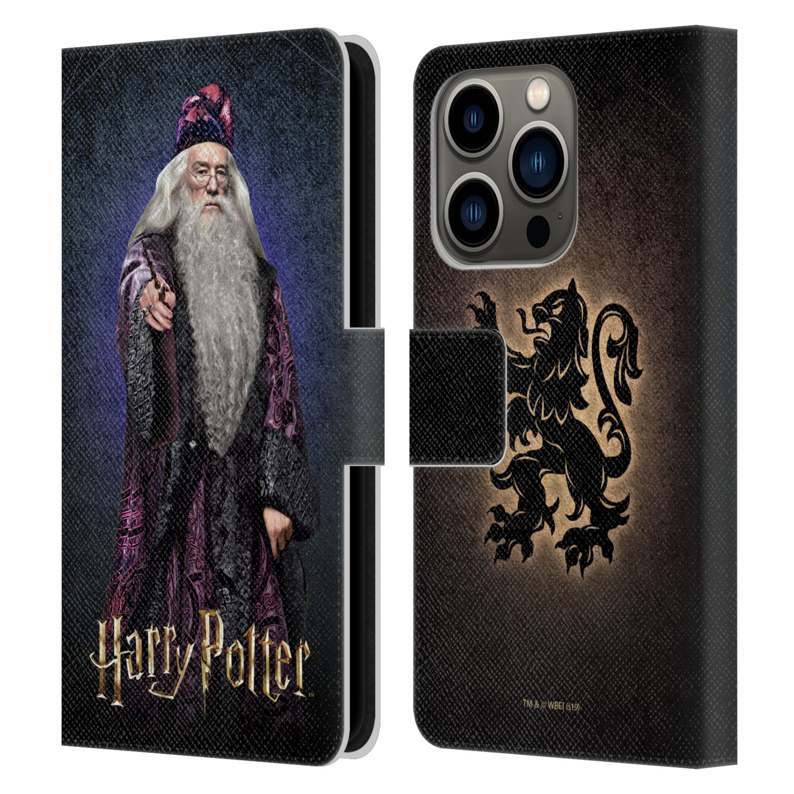 Pouzdro na mobil Apple Iphone 14 PRO - HEAD CASE - Harry Potter - Albus Brumbál