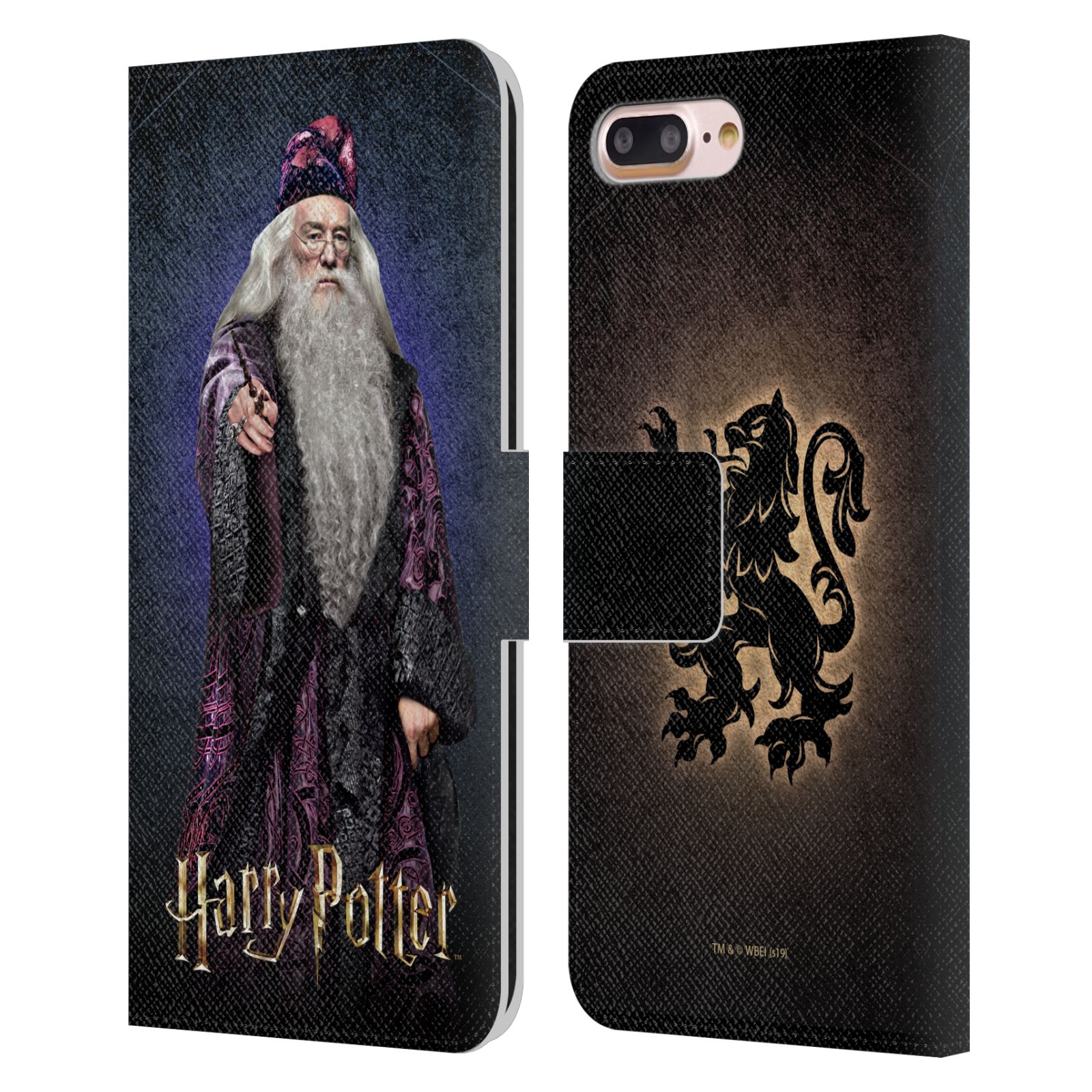 Pouzdro na mobil Apple Iphone 7+/8+ - HEAD CASE - Harry Potter - Albus Brumbál