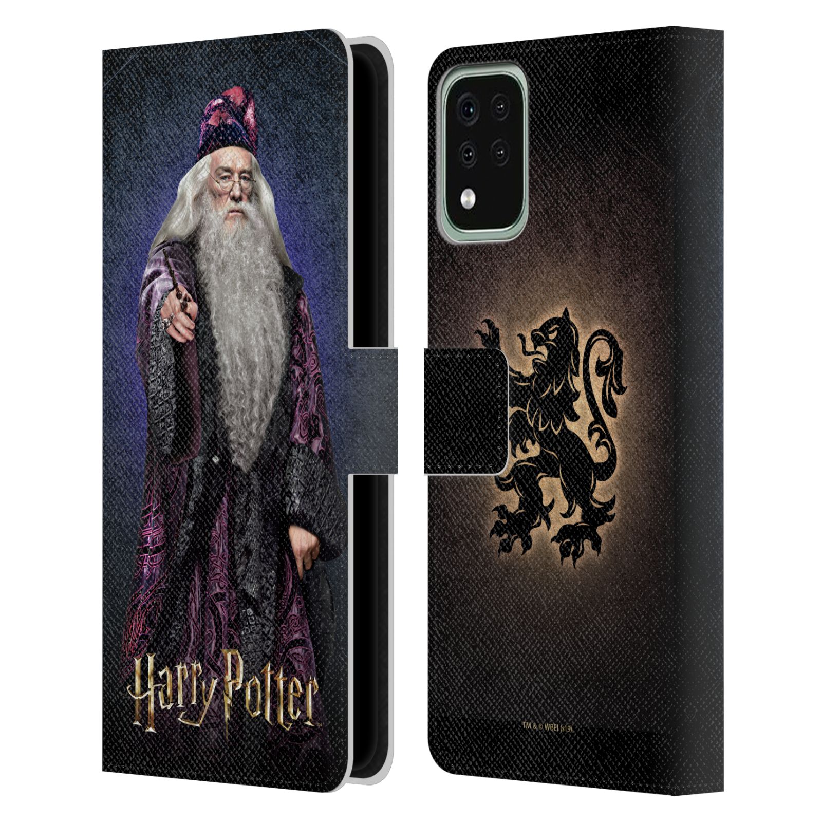 Pouzdro na mobil LG K42 / K52 / K62 - HEAD CASE - Harry Potter - Albus Brumbál