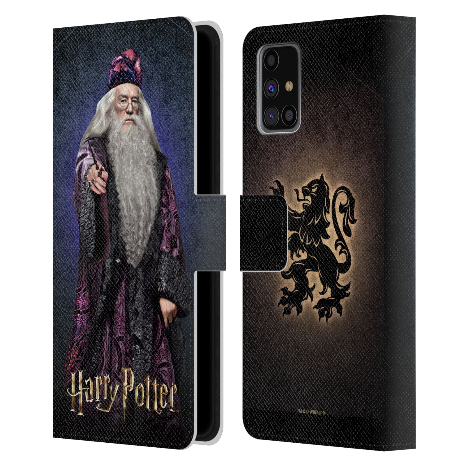 Pouzdro na mobil Samsung Galaxy M31s - HEAD CASE - Harry Potter - Albus Brumbál