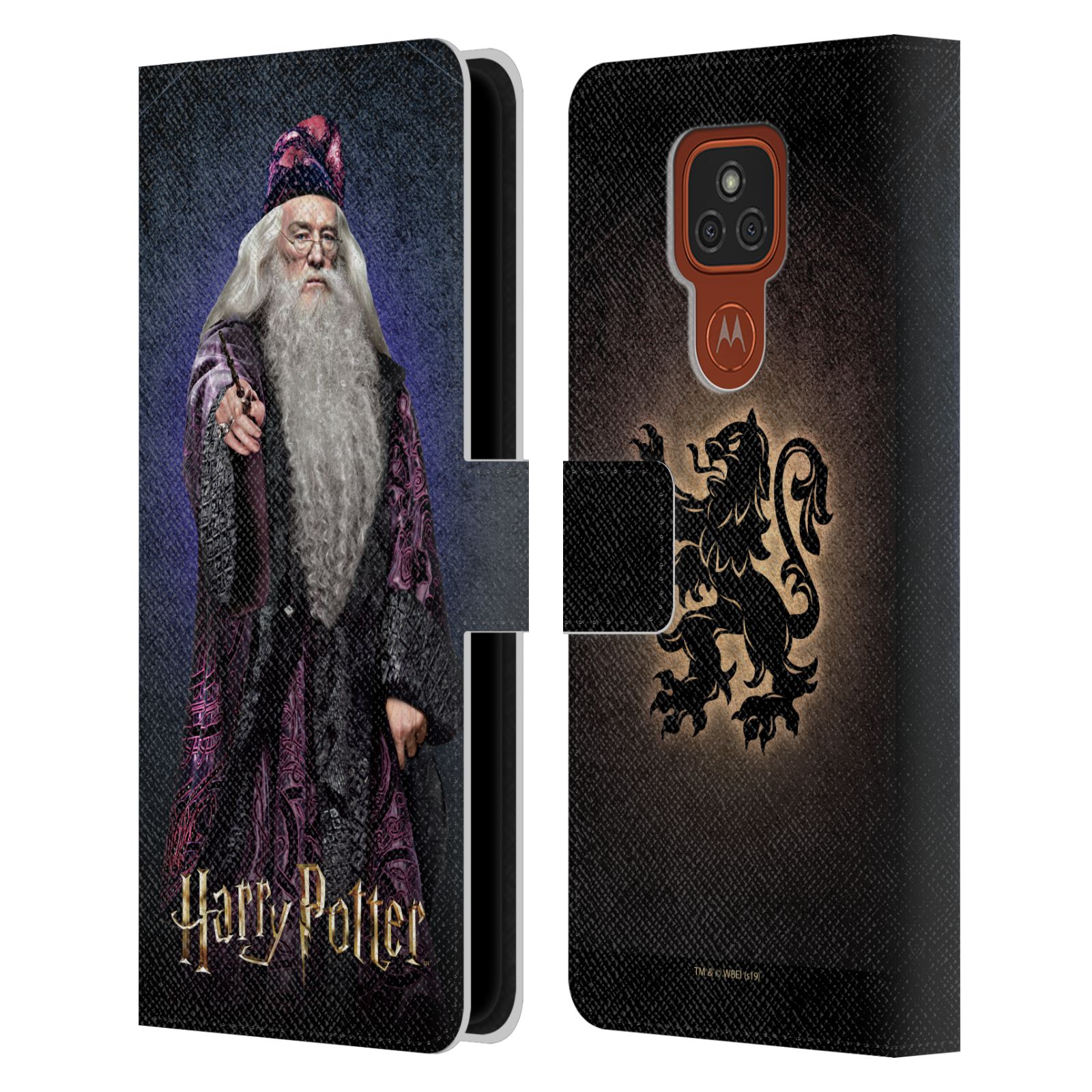 Pouzdro na mobil Motorola Moto E7 Plus - HEAD CASE - Harry Potter - Albus Brumbál