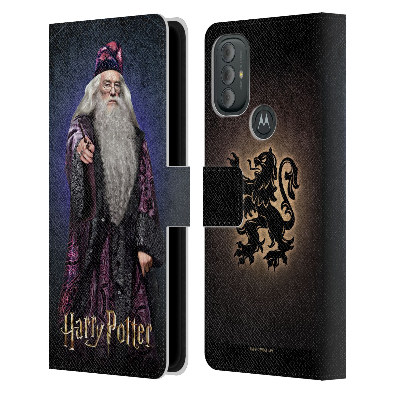 Pouzdro na mobil Motorola Moto G10 / G30 - HEAD CASE - Harry Potter - Albus Brumbál