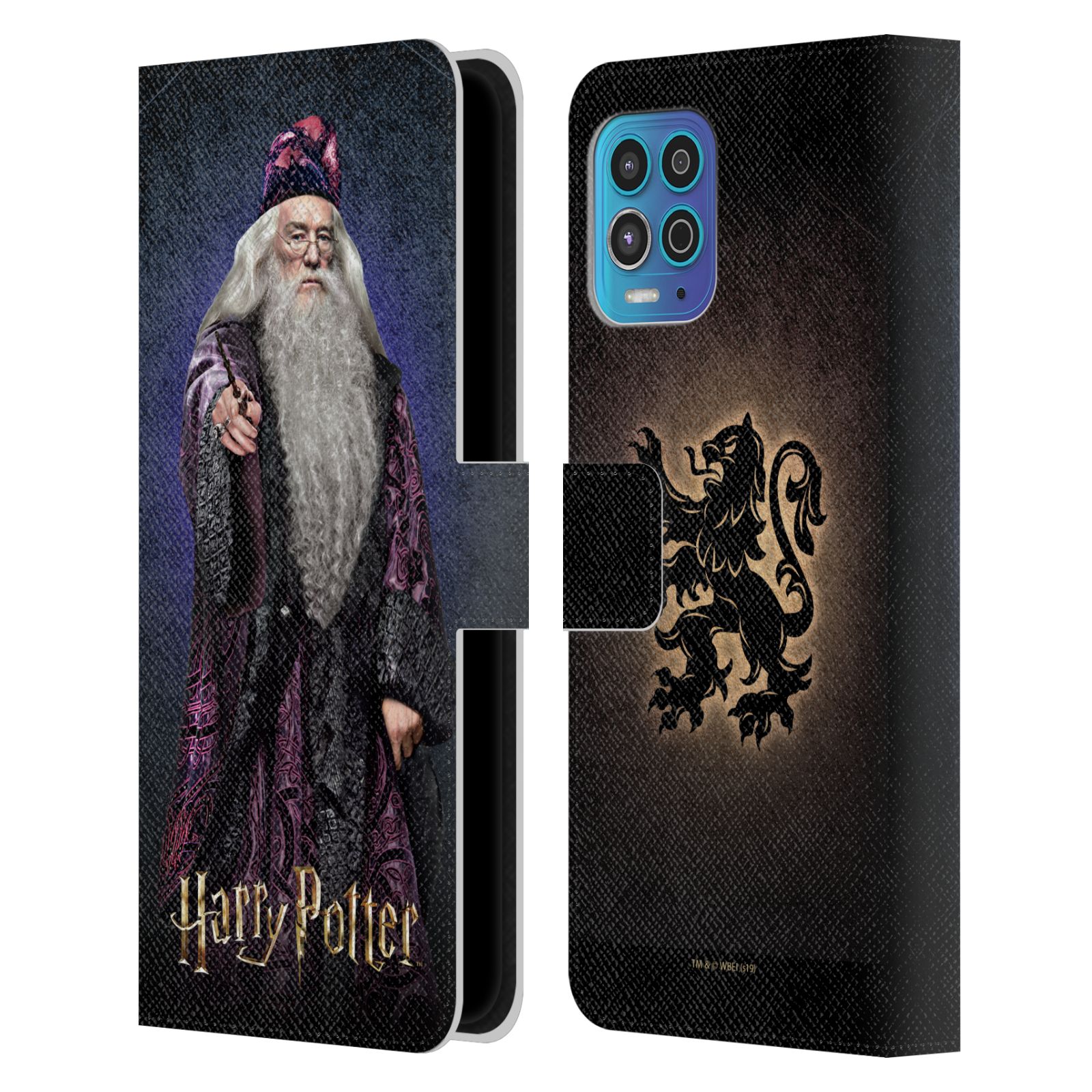 Pouzdro na mobil Motorola Moto G100 - HEAD CASE - Harry Potter - Albus Brumbál