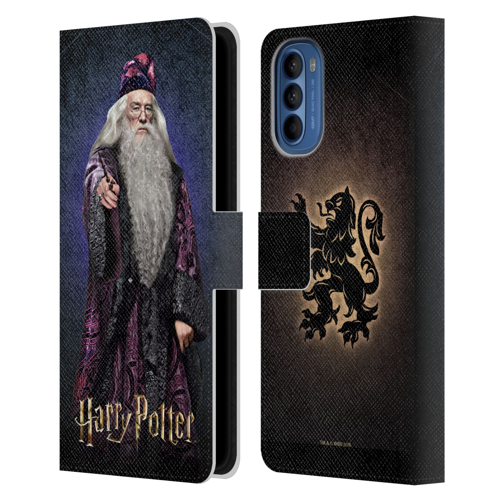Pouzdro na mobil Motorola Moto G41 - HEAD CASE - Harry Potter - Albus Brumbál