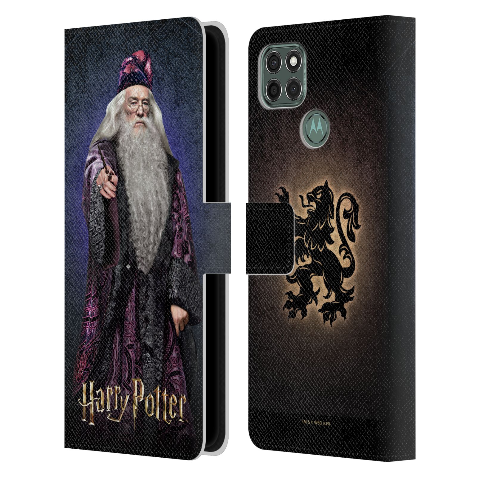 Pouzdro na mobil Motorola Moto G9 POWER - HEAD CASE - Harry Potter - Albus Brumbál