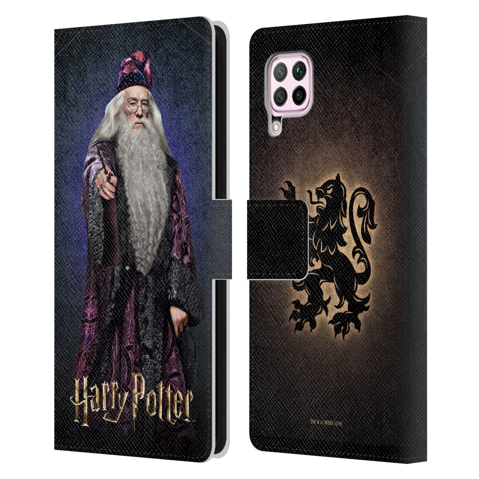 Pouzdro na mobil Huawei P40 LITE - HEAD CASE - Harry Potter - Albus Brumbál