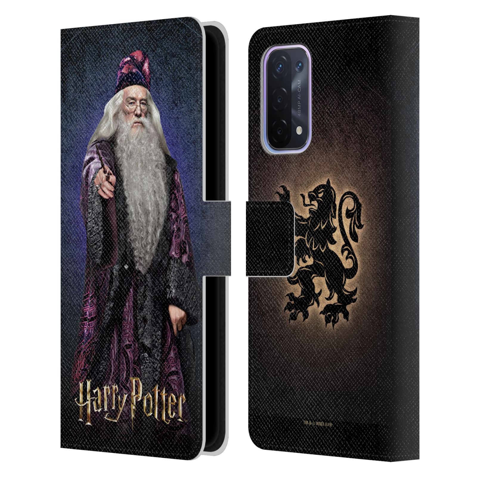 Pouzdro na mobil Oppo A54 5G - HEAD CASE - Harry Potter - Albus Brumbál