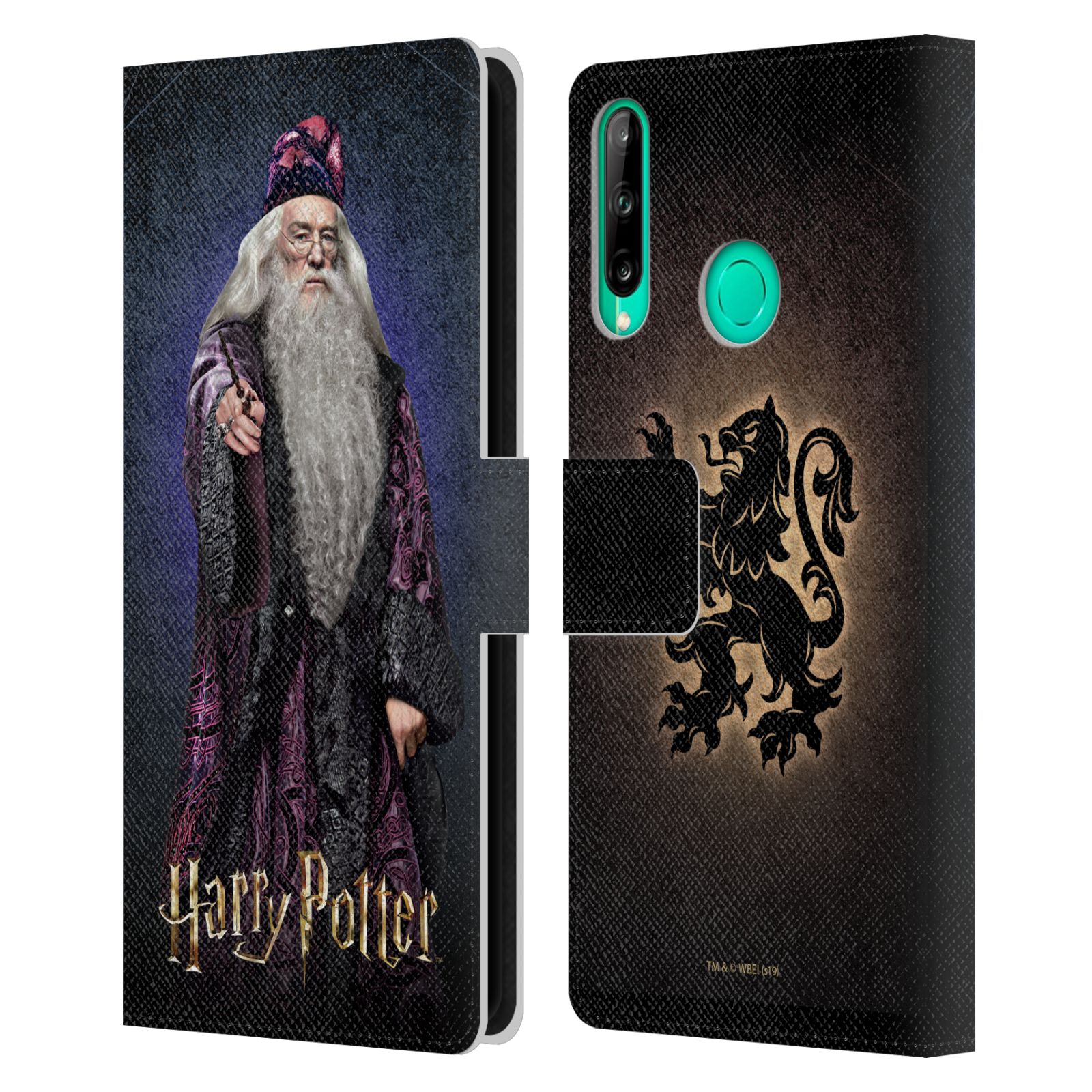 Pouzdro na mobil Huawei P40 LITE E - HEAD CASE - Harry Potter - Albus Brumbál