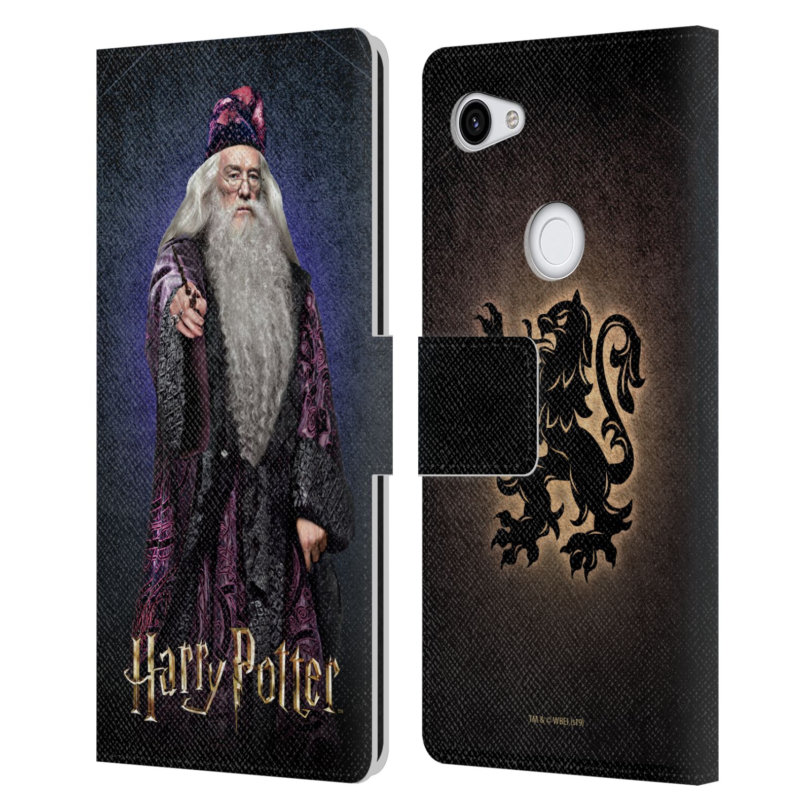 Pouzdro na mobil Google Pixel 3A XL  - HEAD CASE - Harry Potter - Albus Brumbál