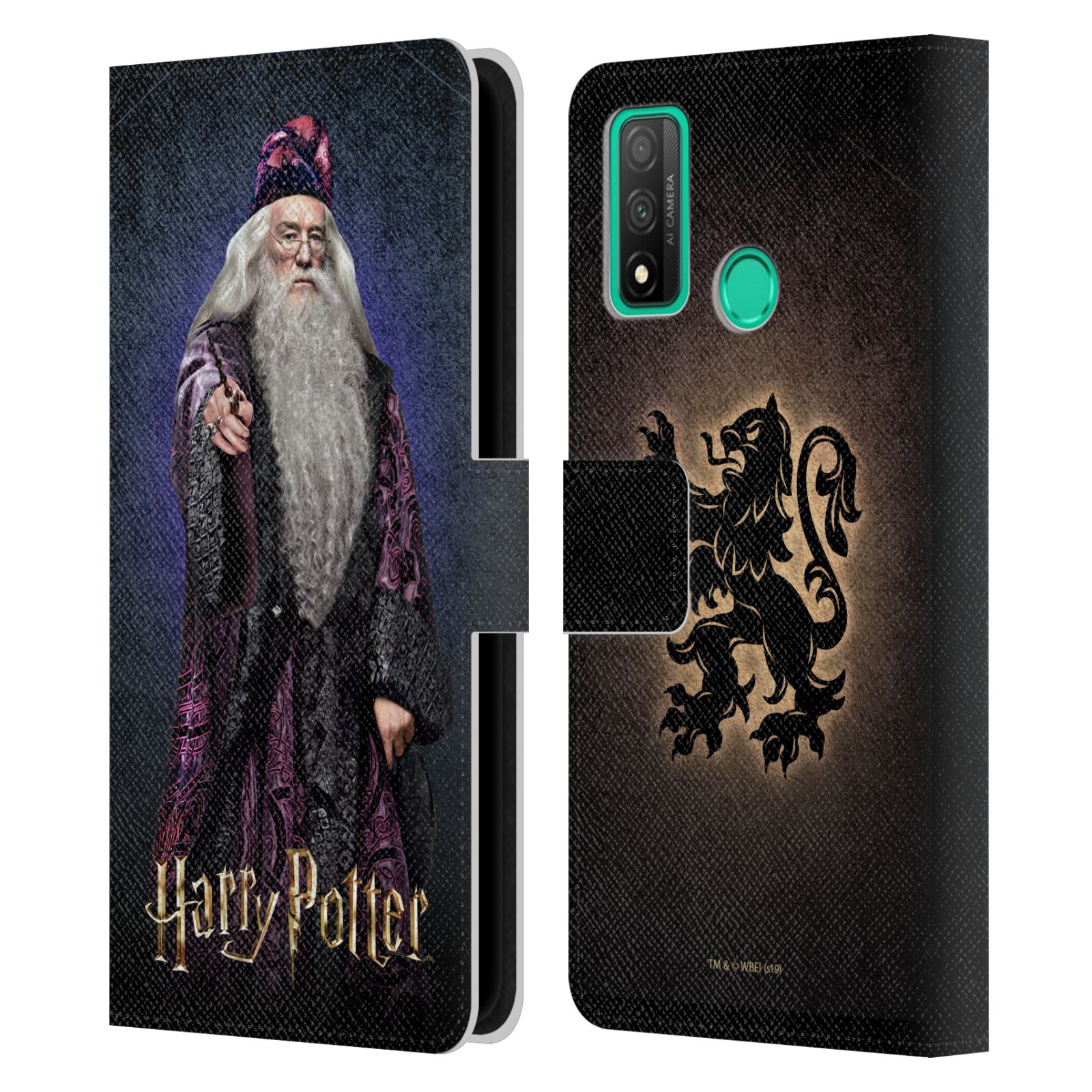 Pouzdro na mobil Huawei P SMART 2020 - HEAD CASE - Harry Potter - Albus Brumbál