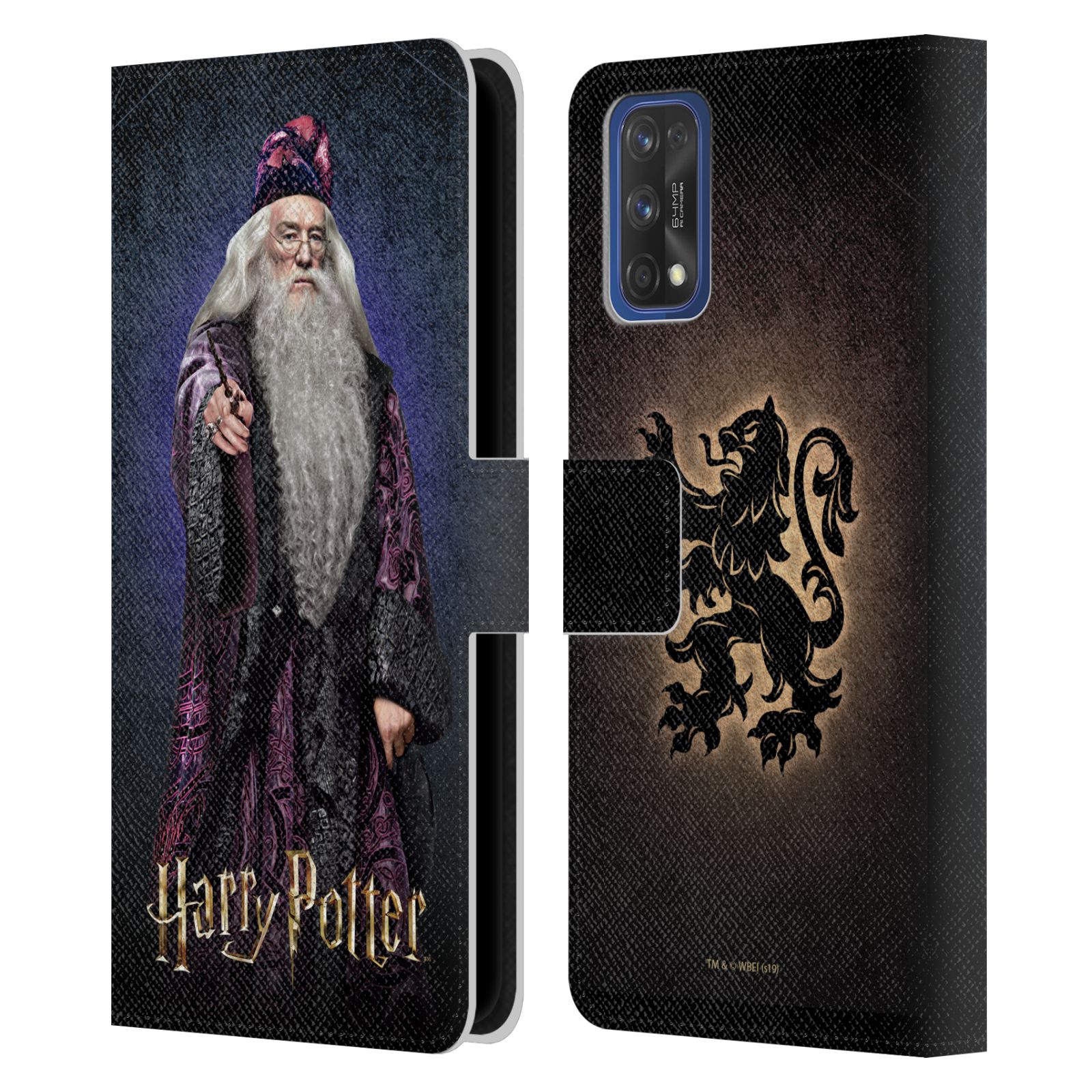 Pouzdro na mobil Realme 7 PRO - HEAD CASE - Harry Potter - Albus Brumbál