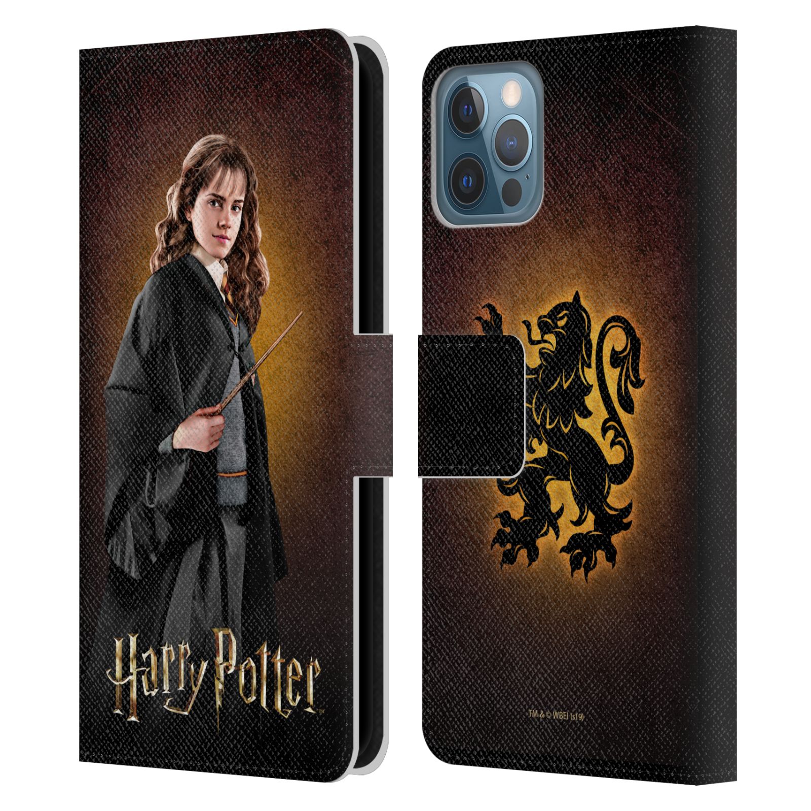 Pouzdro na mobil Apple Iphone 12 / 12 Pro - HEAD CASE - Harry Potter - Hermiona Grangerová