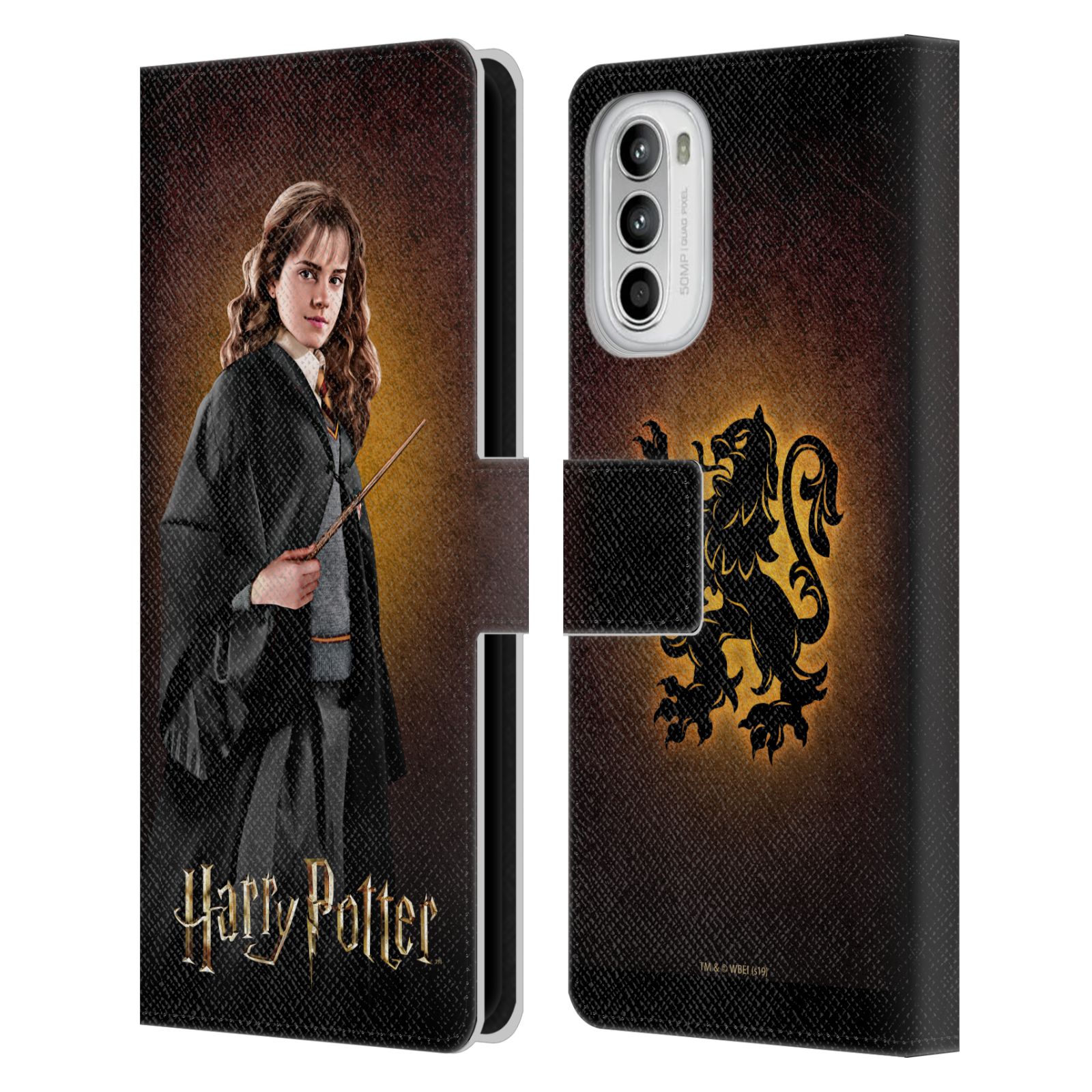 Pouzdro na mobil Motorola Moto G52 - HEAD CASE - Harry Potter - Hermiona Grangerová